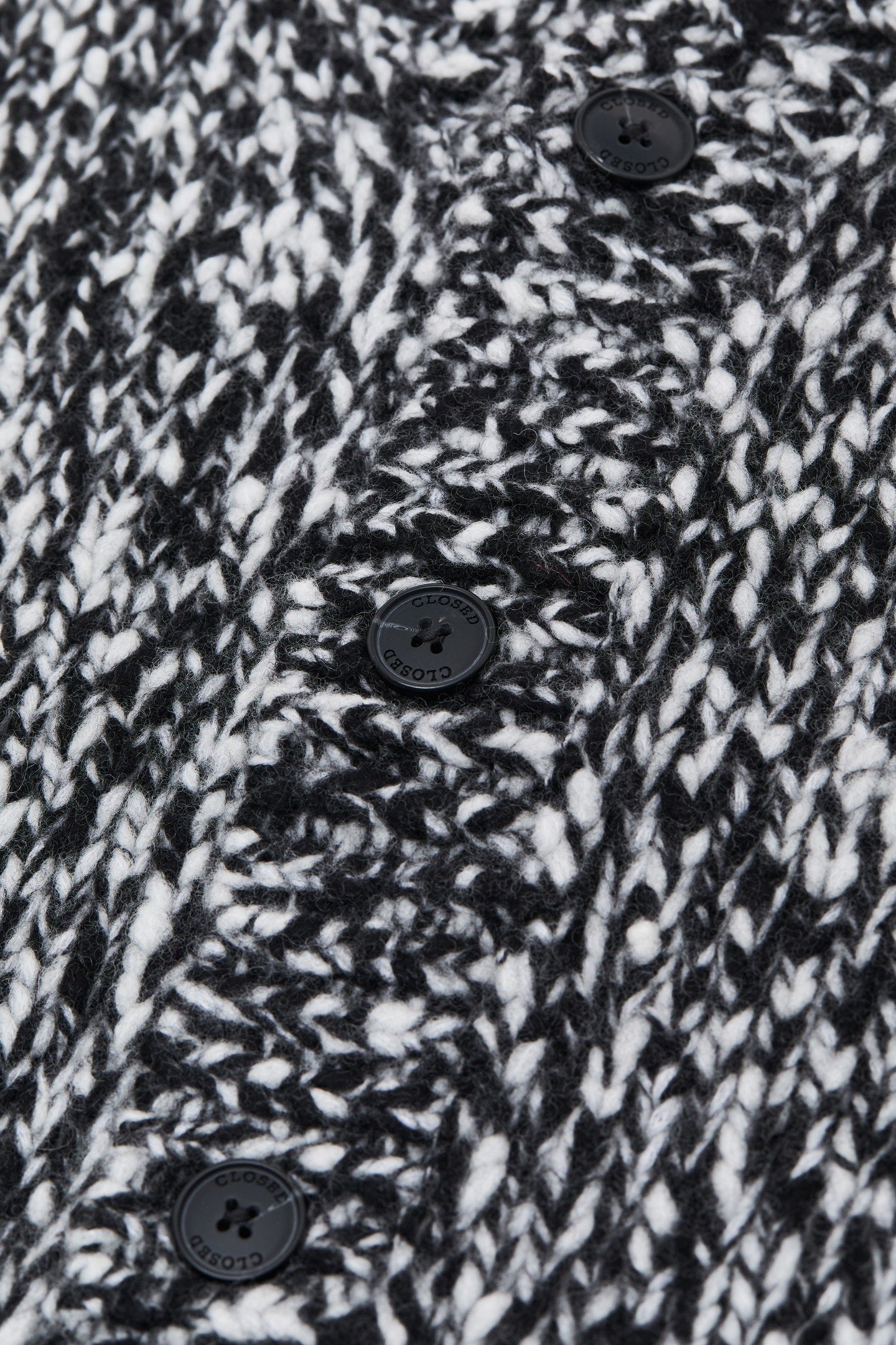 BOXY CARDIGAN KNITS BLACK 5