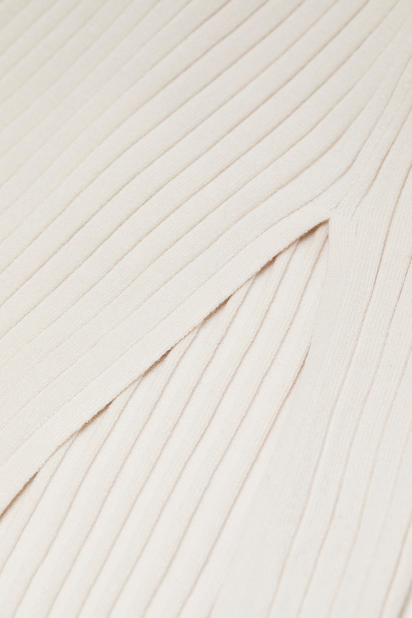 CREW NECK LONG SLEEVE KNITS RAW SILK 5