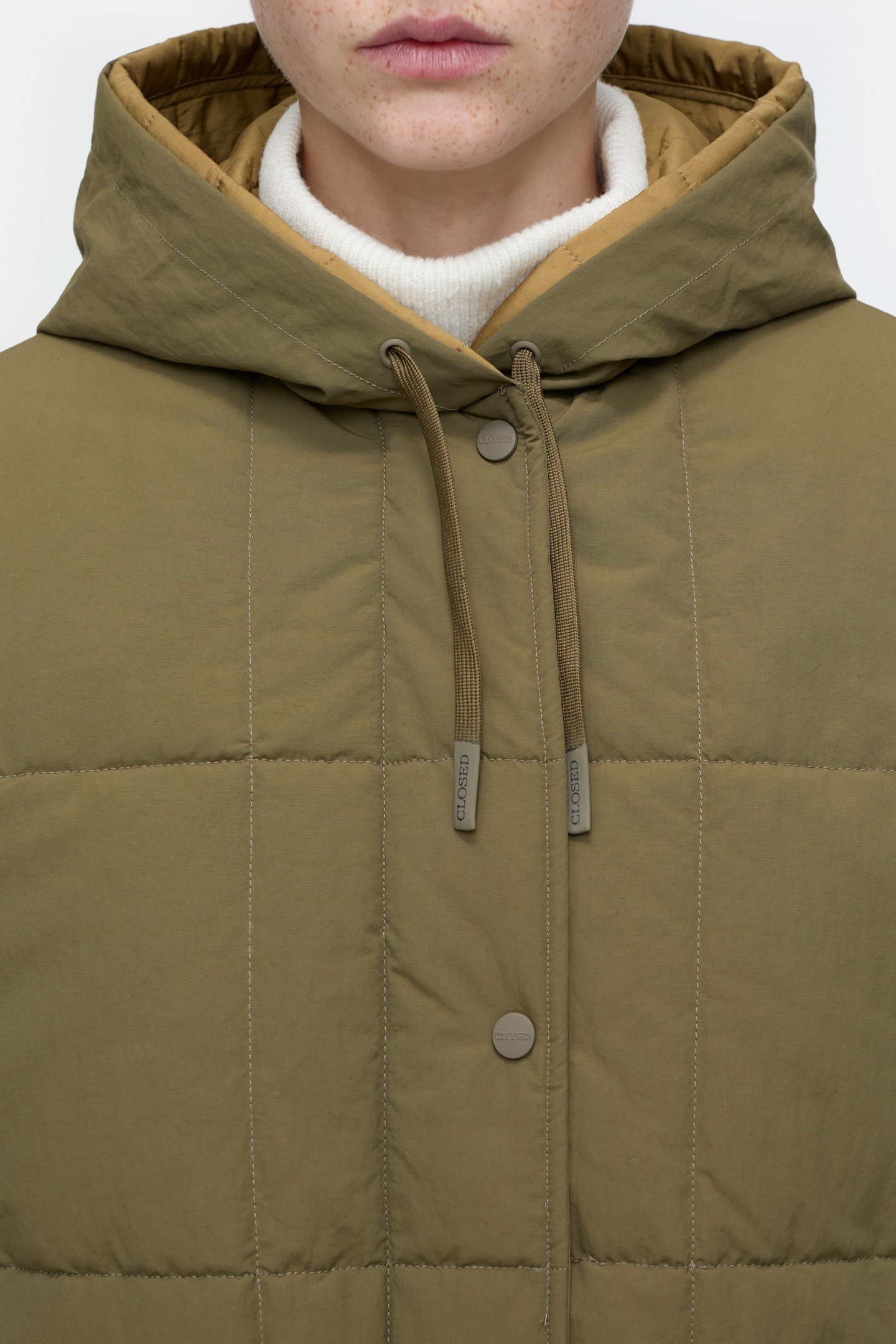 QUILTED COAT JACKET VER GREEN 5