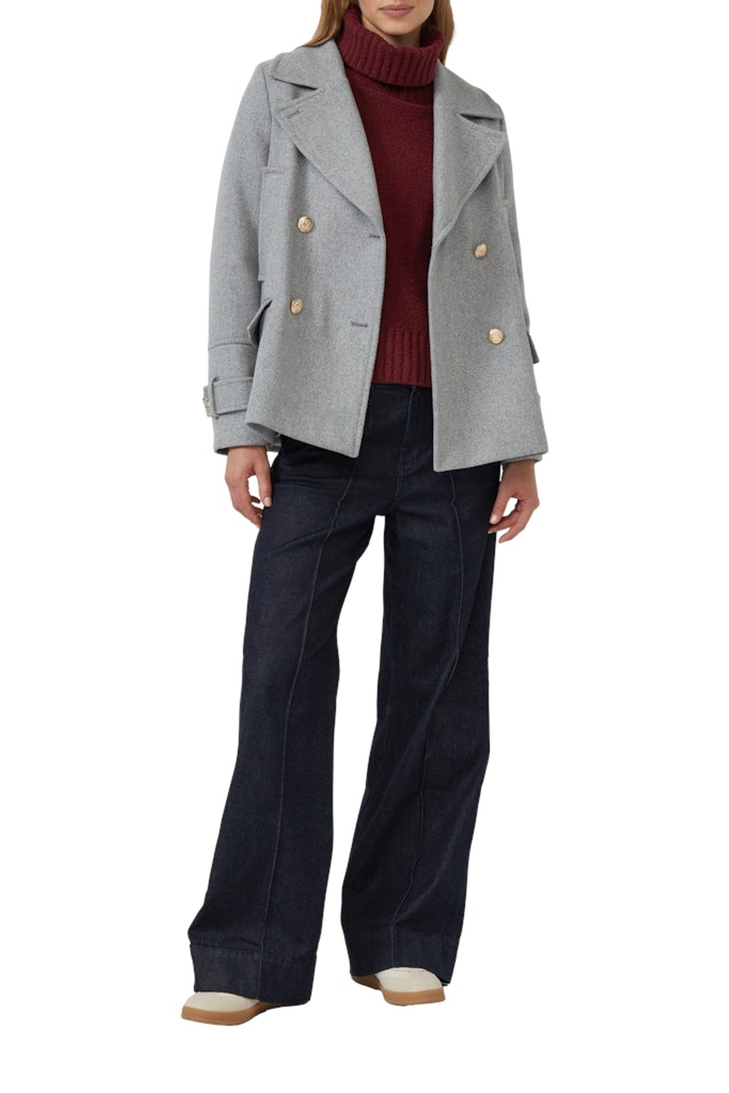 S.OLIVER PULLOVER BURGUNDY 2