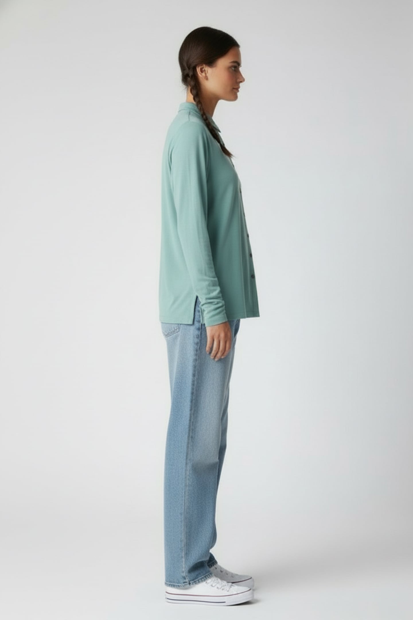 COSMIC JERSEY SHIRT MID TEAL 3