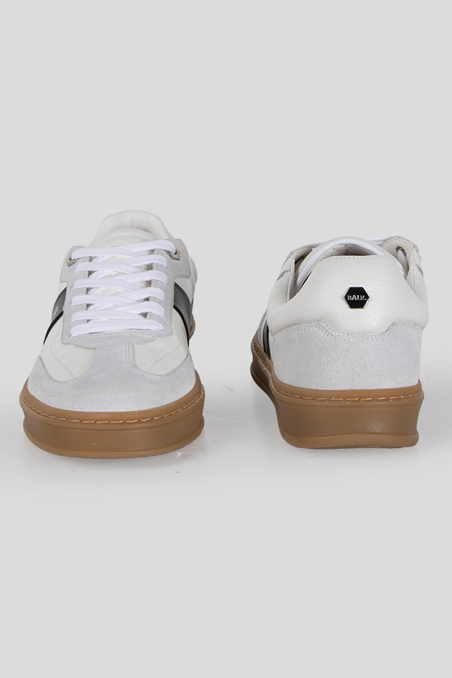 LONDON CLASSIC SNEAKERS WHITE/BLACK/GREY 3