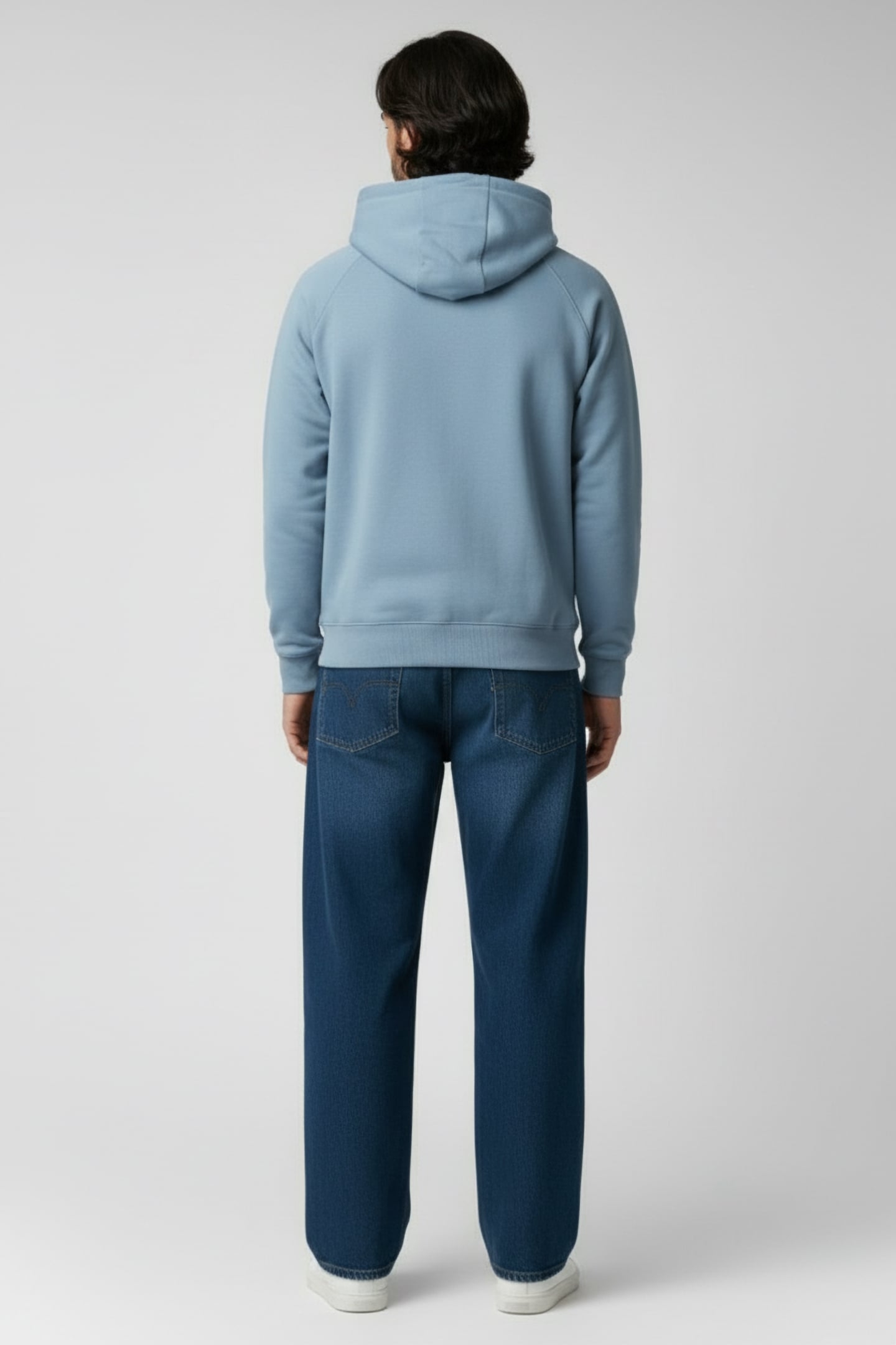 LOGO HOODIE CORONET BLUE 2