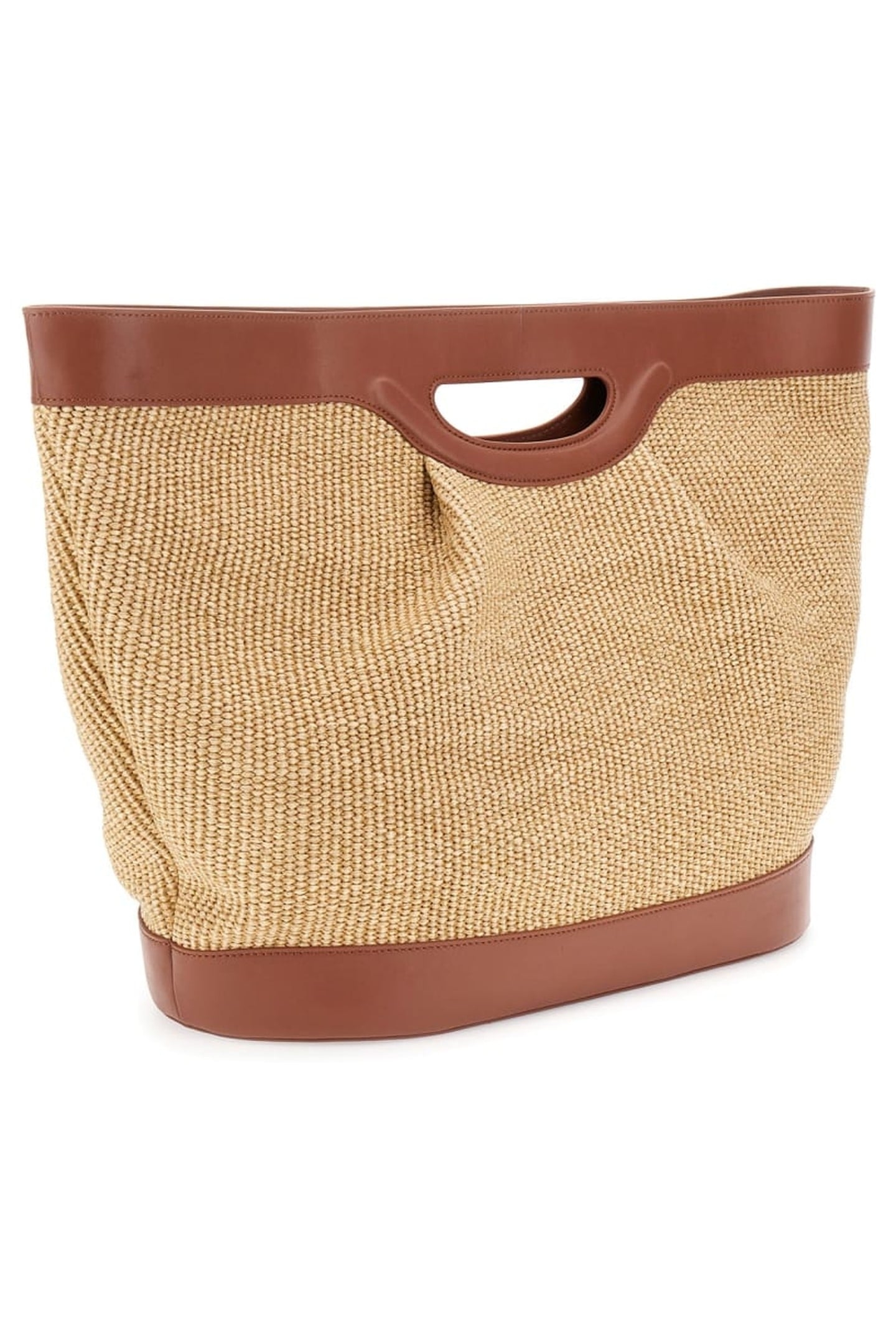 MARCIANO BY GUESS RAFFIA XL TOTE NATURAL 4