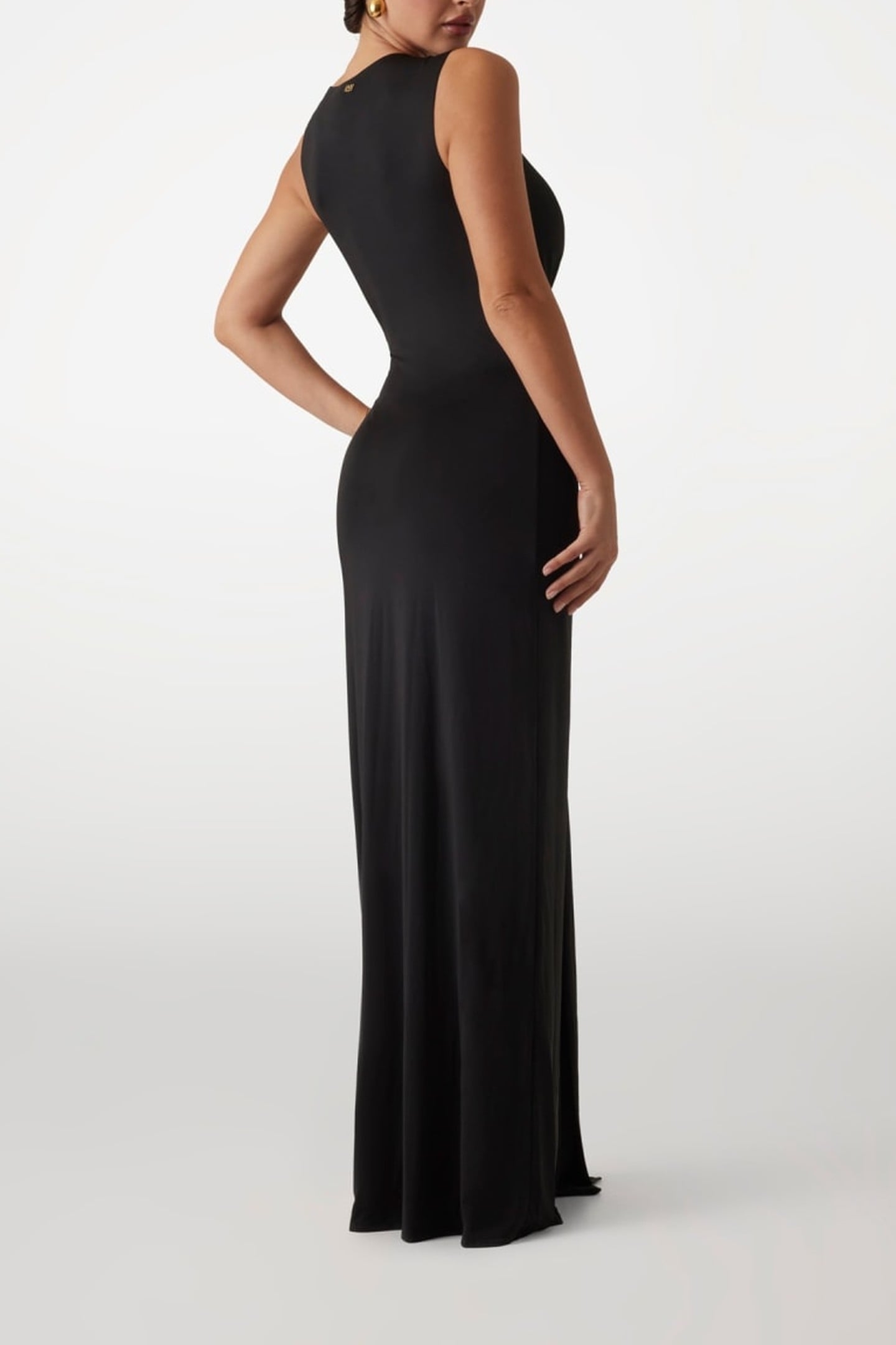 MARCIANO BY GUESS ALVA KNOT DRESS JET BLACK A996 5