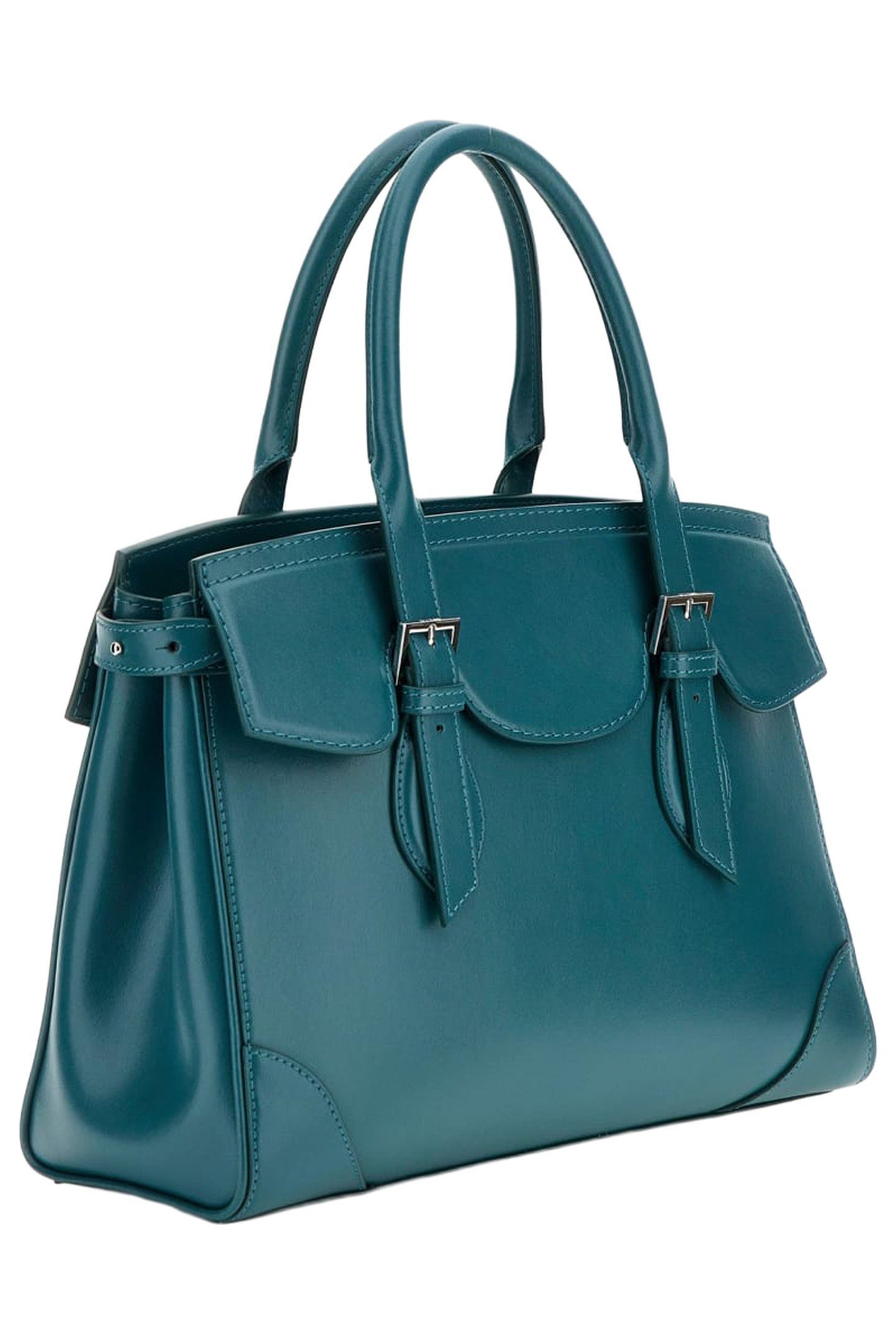 DIANA MAXI SATCHEL CHROME GREEN 3