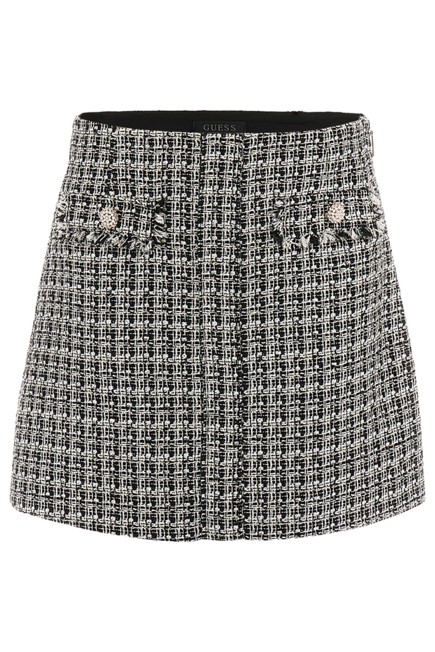 DAPHNEE MINI FLAP SK BLACK AND WHITE TWEE 4