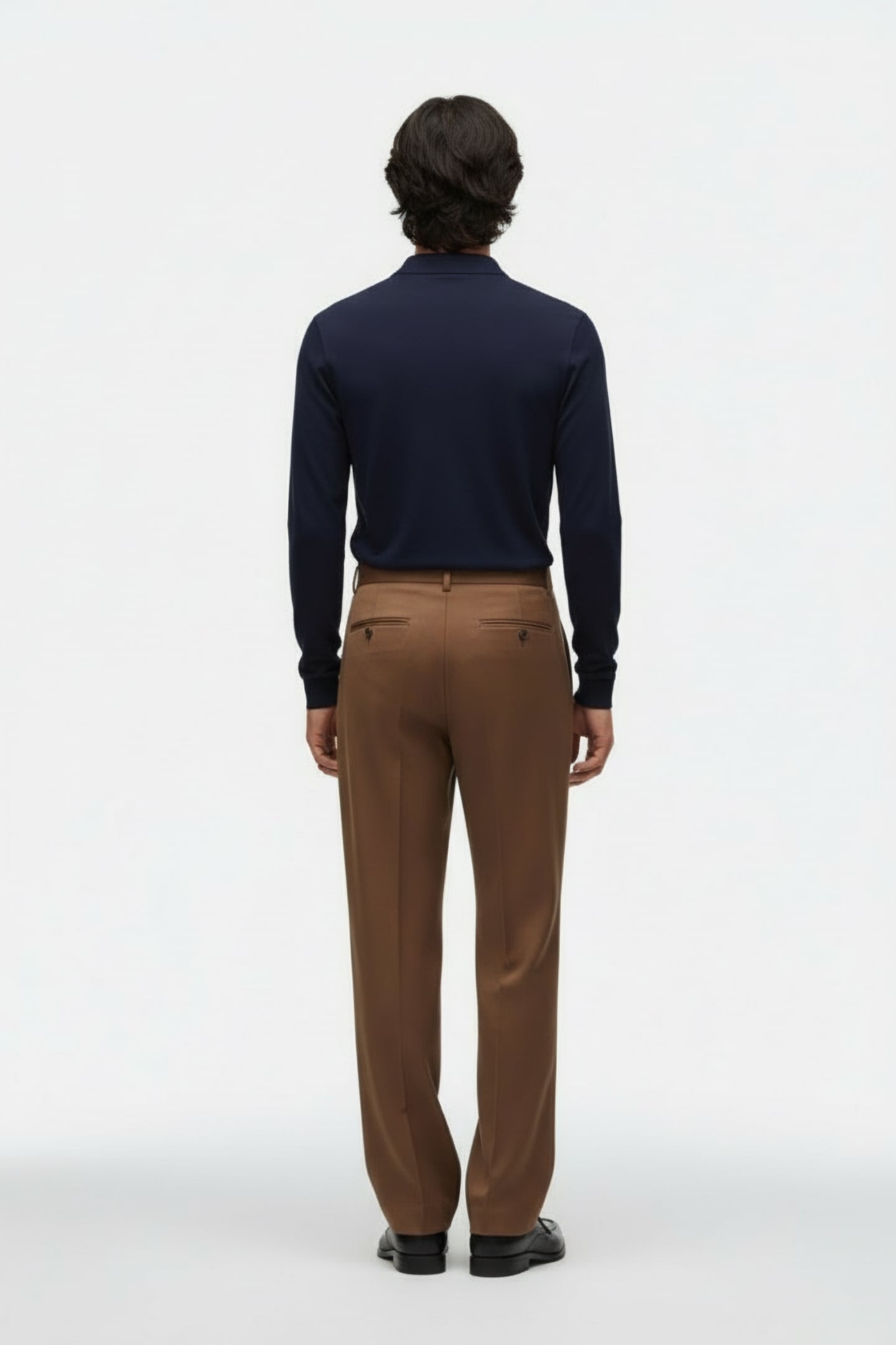 PALF RIDE LONG SLEEVE POLO DEEP NAVY 2