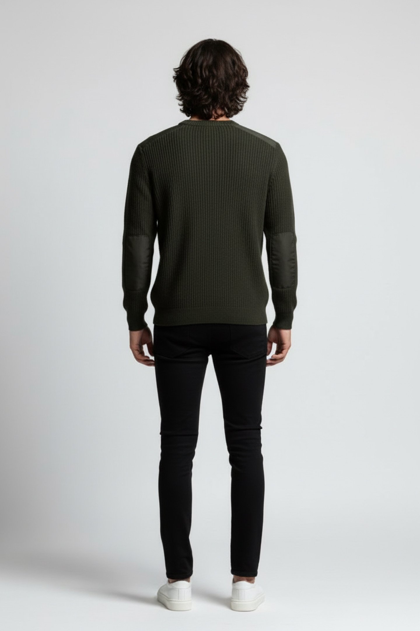 CADAQALF KNIT DARK KHAKI 2