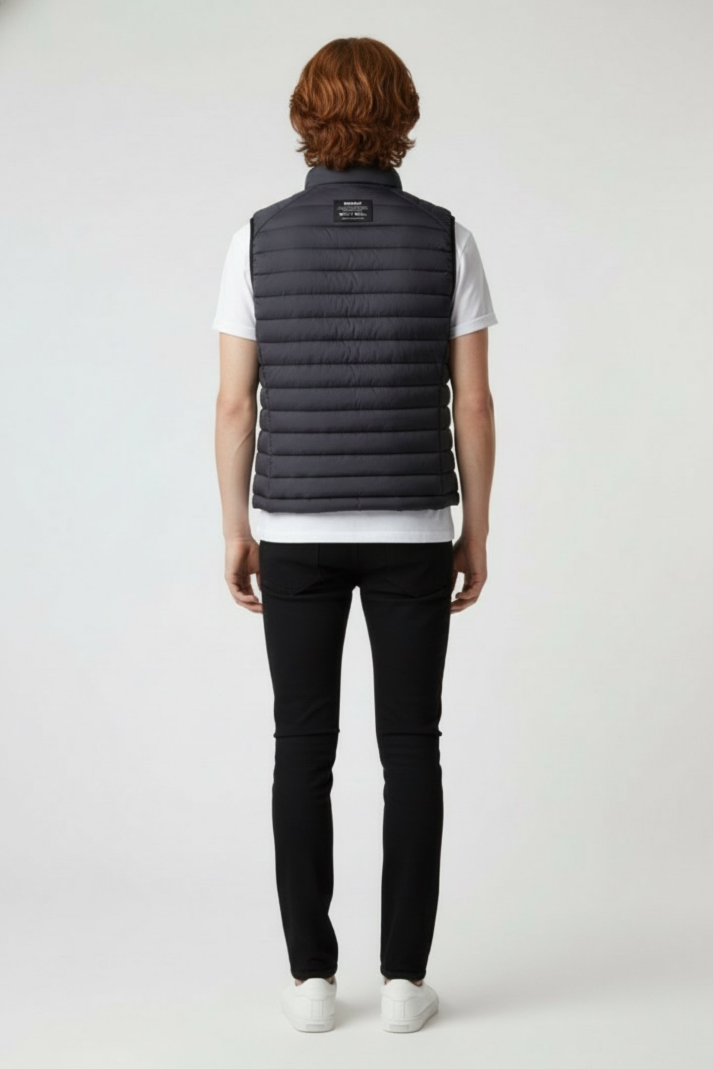 CARDIFFALF VEST ASPHALT 2