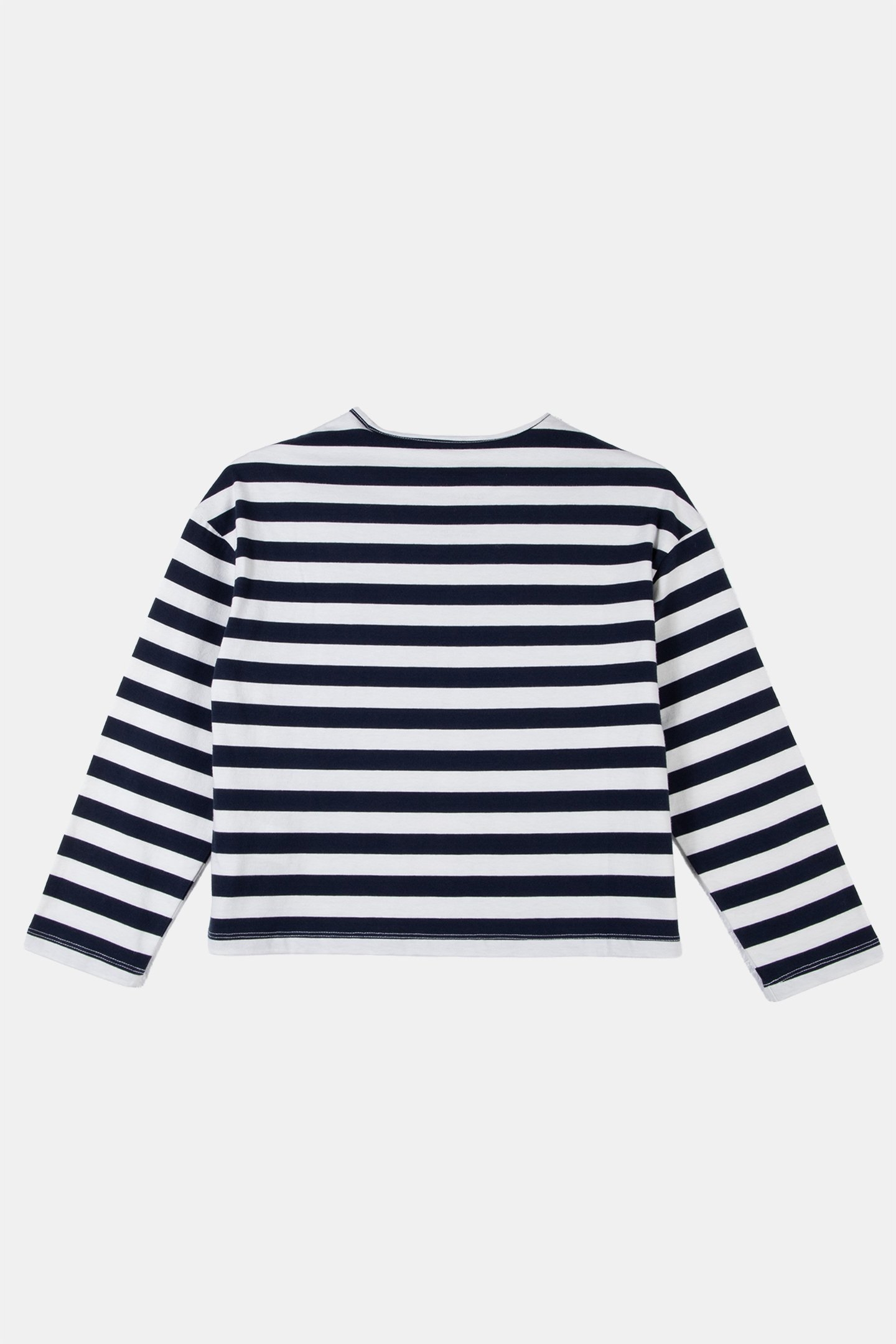 GIRLS CAMIFELPAALF T-SHIRT PINE / CREAM STRIPES 2
