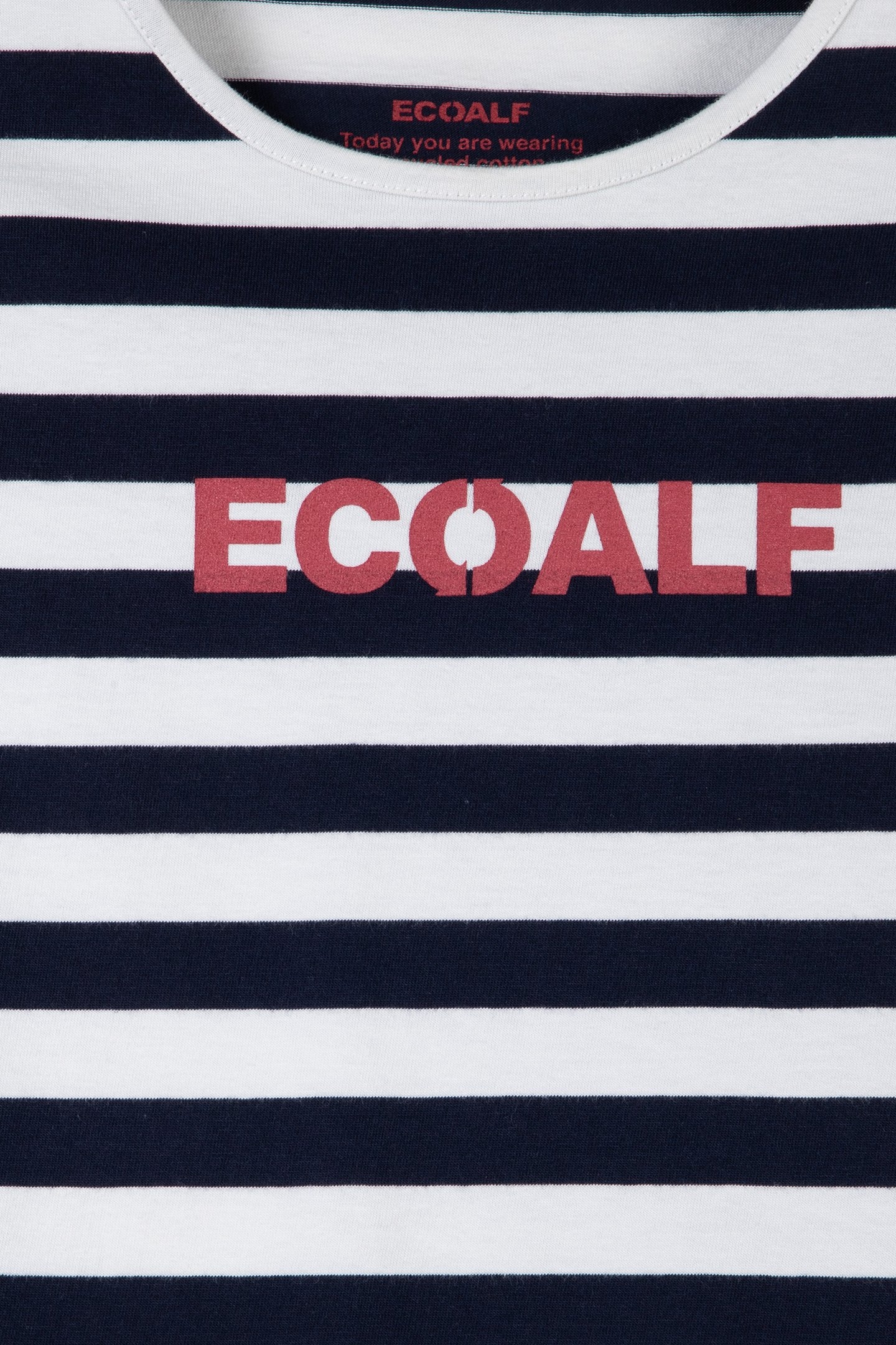 GIRLS CAMIFELPAALF T-SHIRT PINE / CREAM STRIPES 3