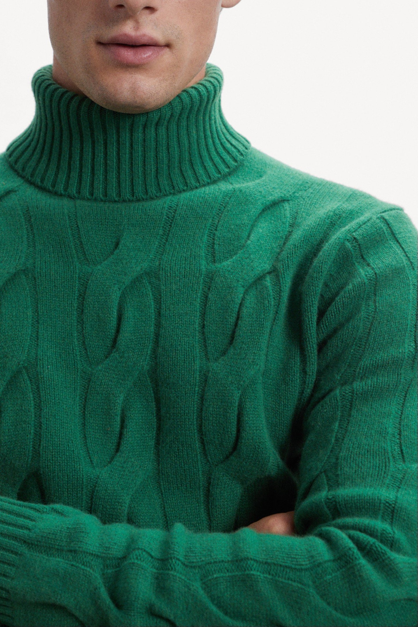 NEW BRUNALF KNIT GRASS GREEN 4