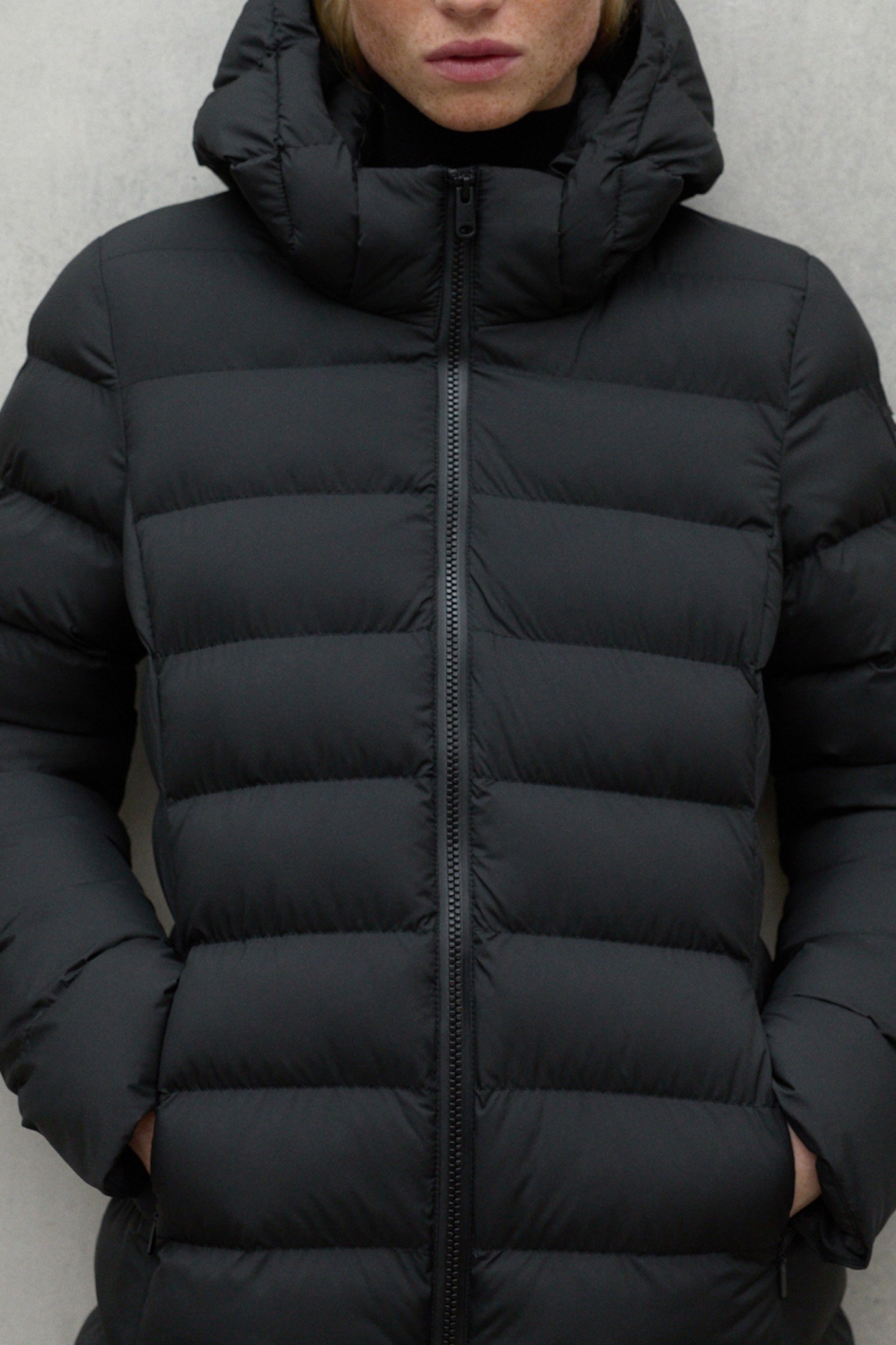 CRONULLAALF WIDE JACKET BLACK 2