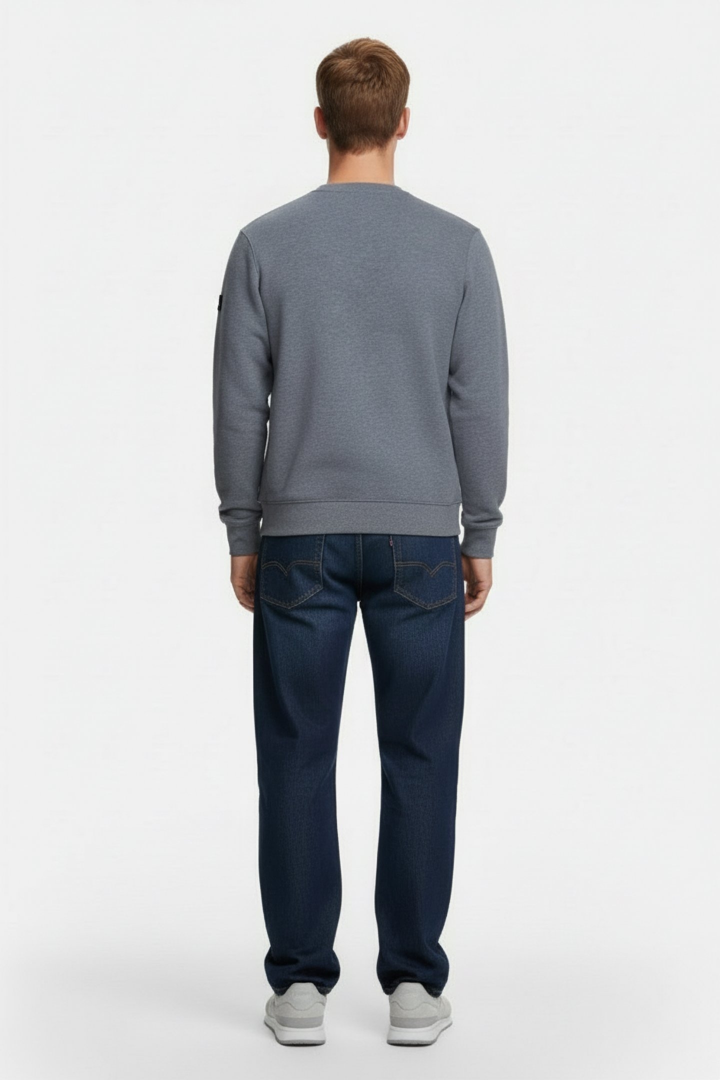 ARLESALF SWEATSHIRT DARK GREY MELANGE 2