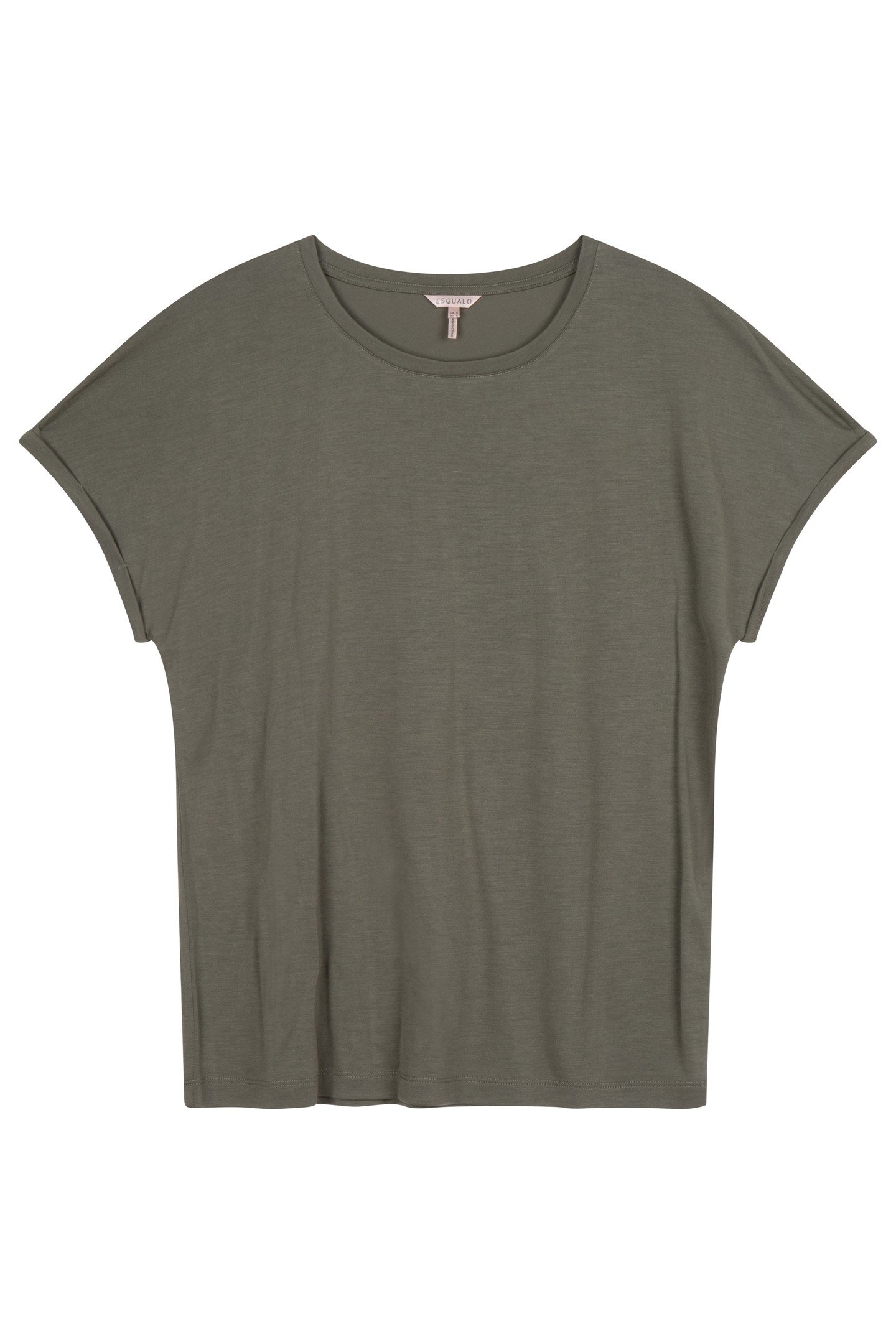 T-SHIRT TURN UP SLEEVE LEAF GREEN 1