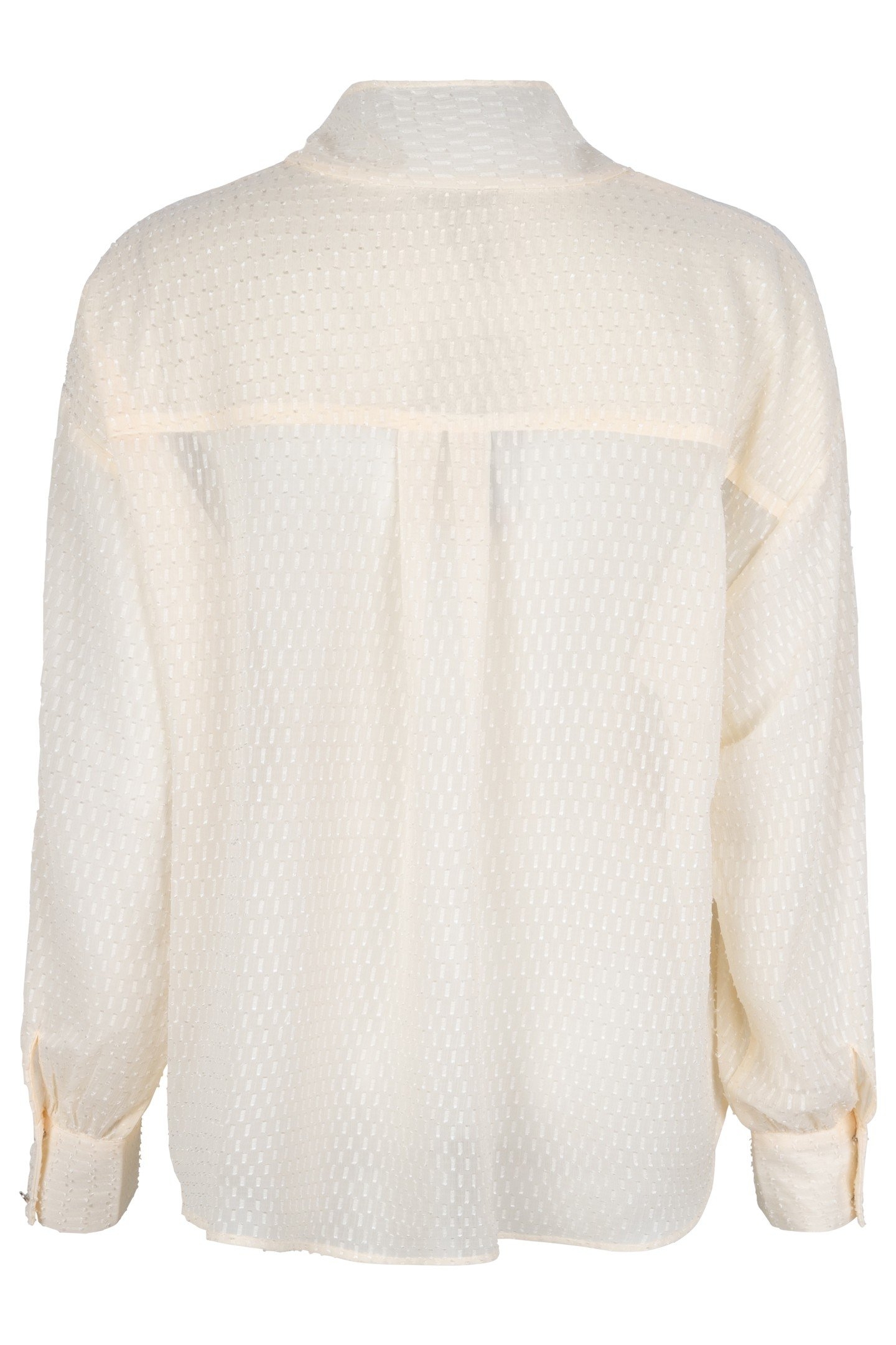 BLOUSE NECK BOW OFF WHITE 2