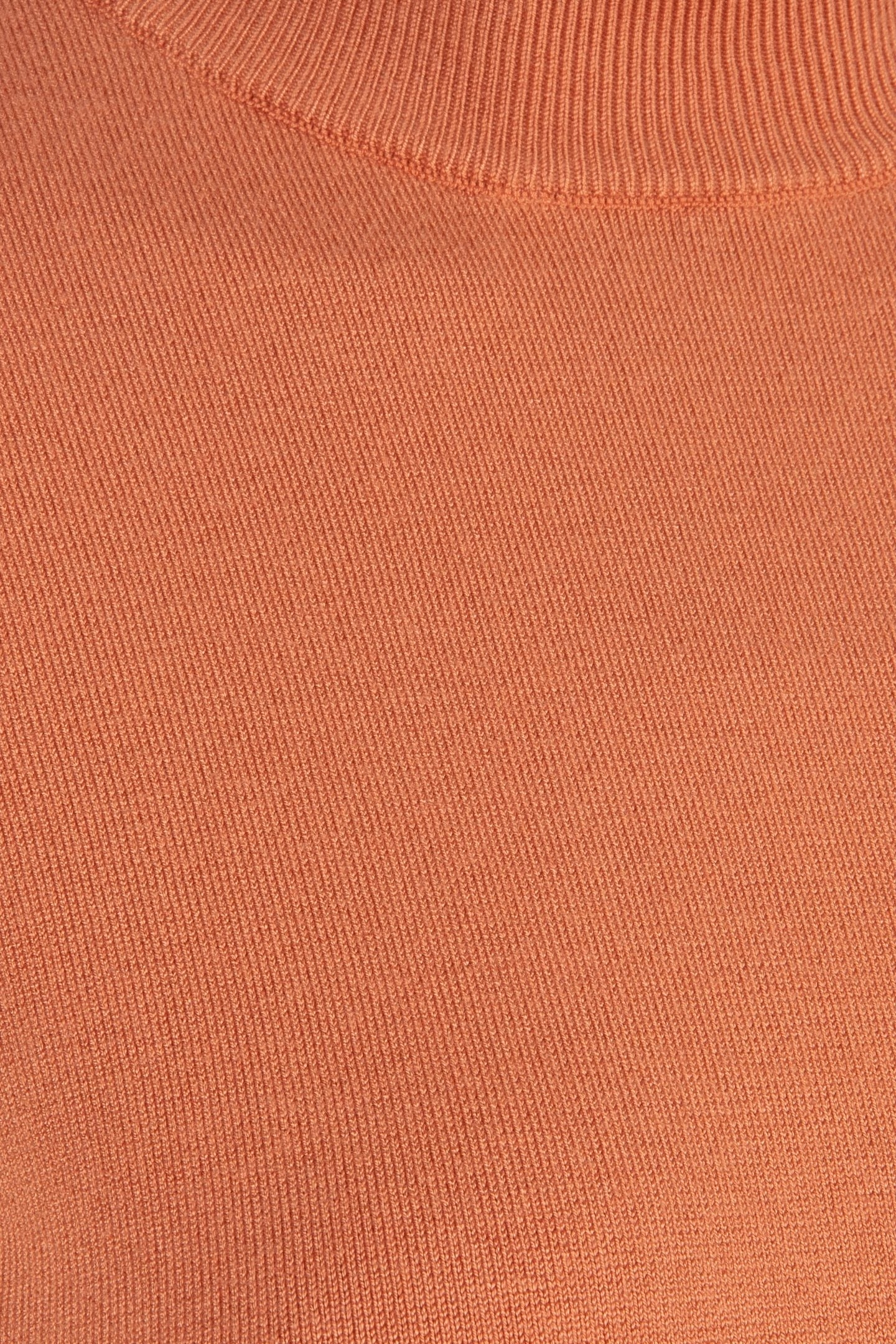 SWEATER BASIC BUTTONS ORANGE 3