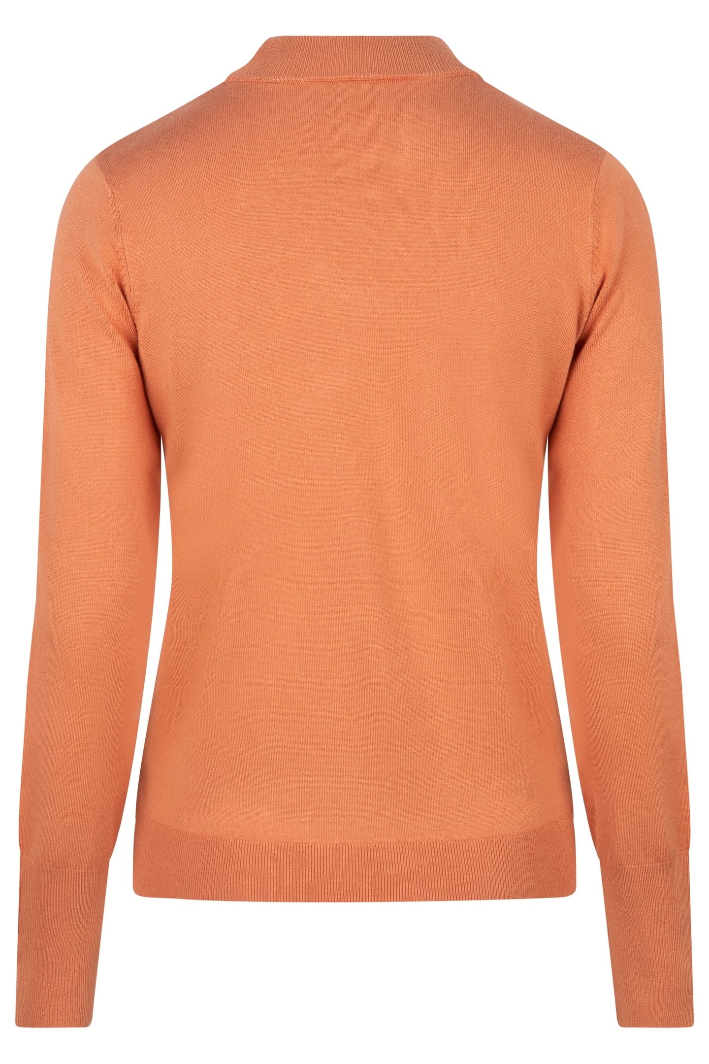 SWEATER BASIC BUTTONS ORANGE 2