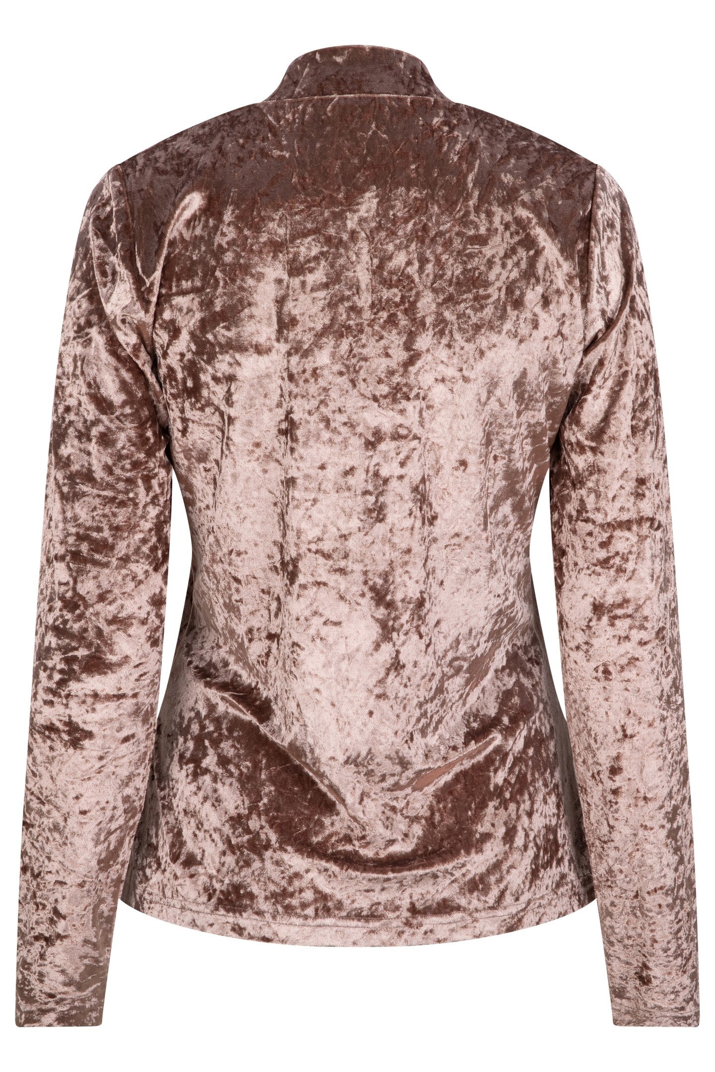 TOP VELOURS DE PANNE BROWN 2