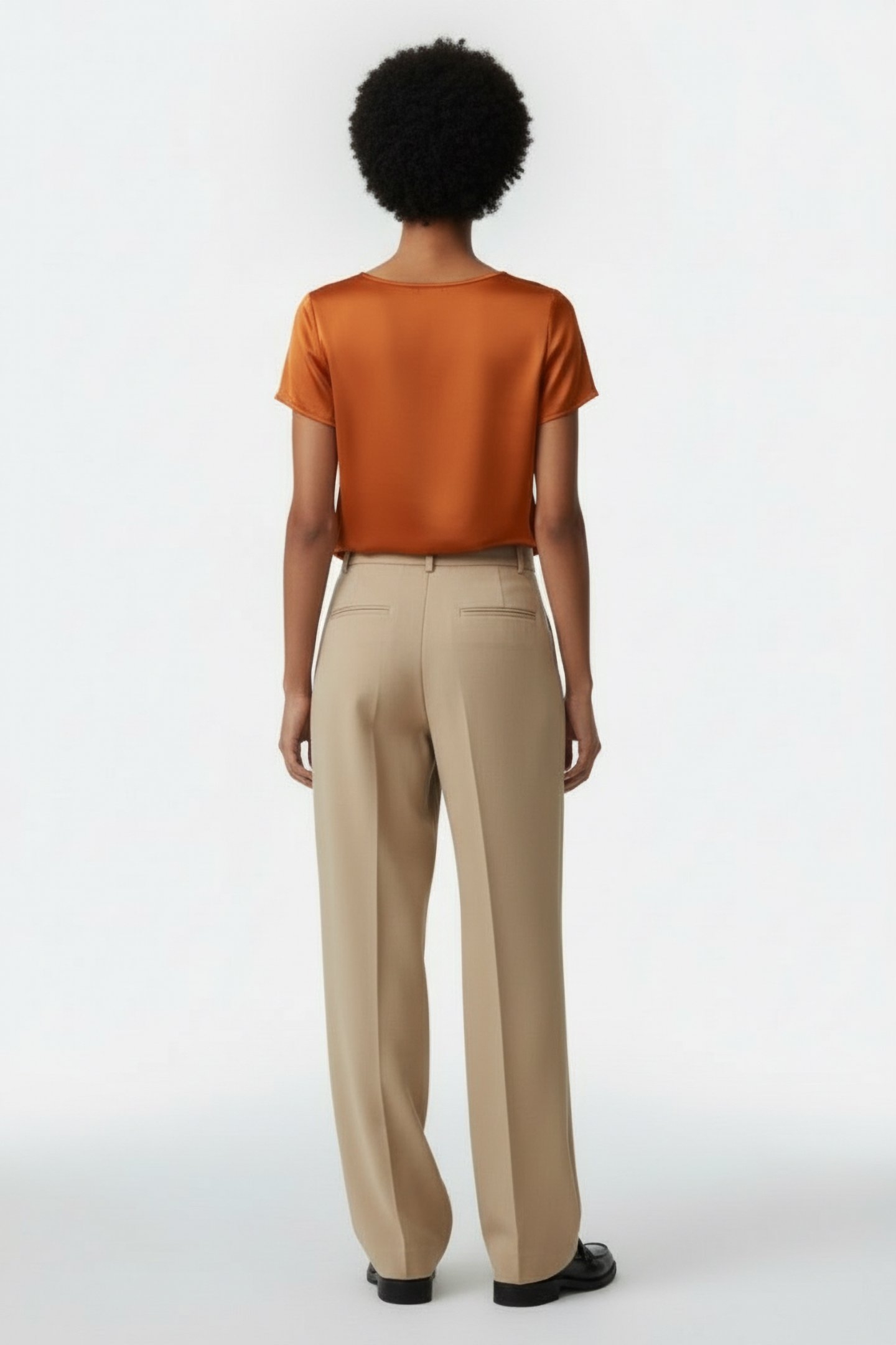 T-SHIRT SILK ORANGE 2