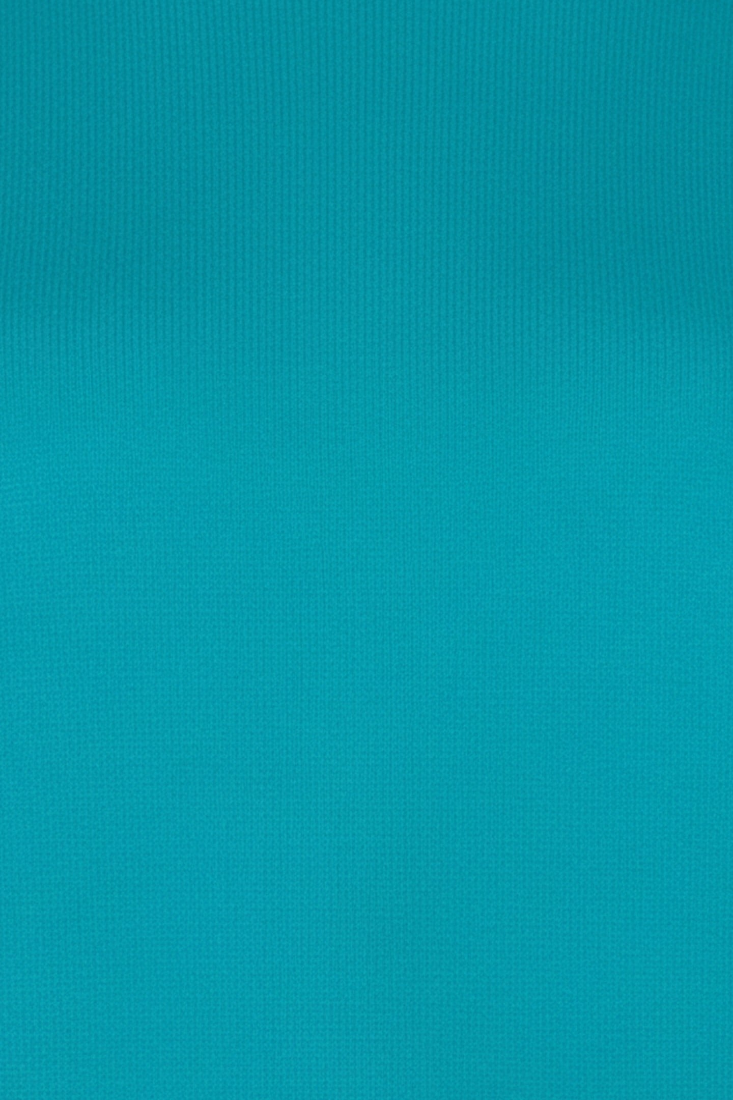 SWEATER BASIC BUTTON SLVE CUFF PEACOCK BLUE 3