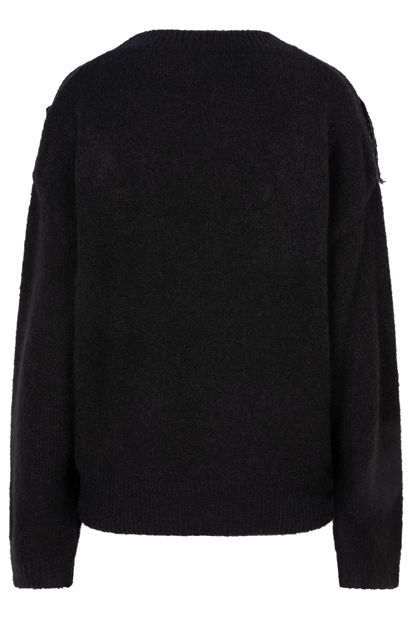 SWEATER FRINGES BLACK 6