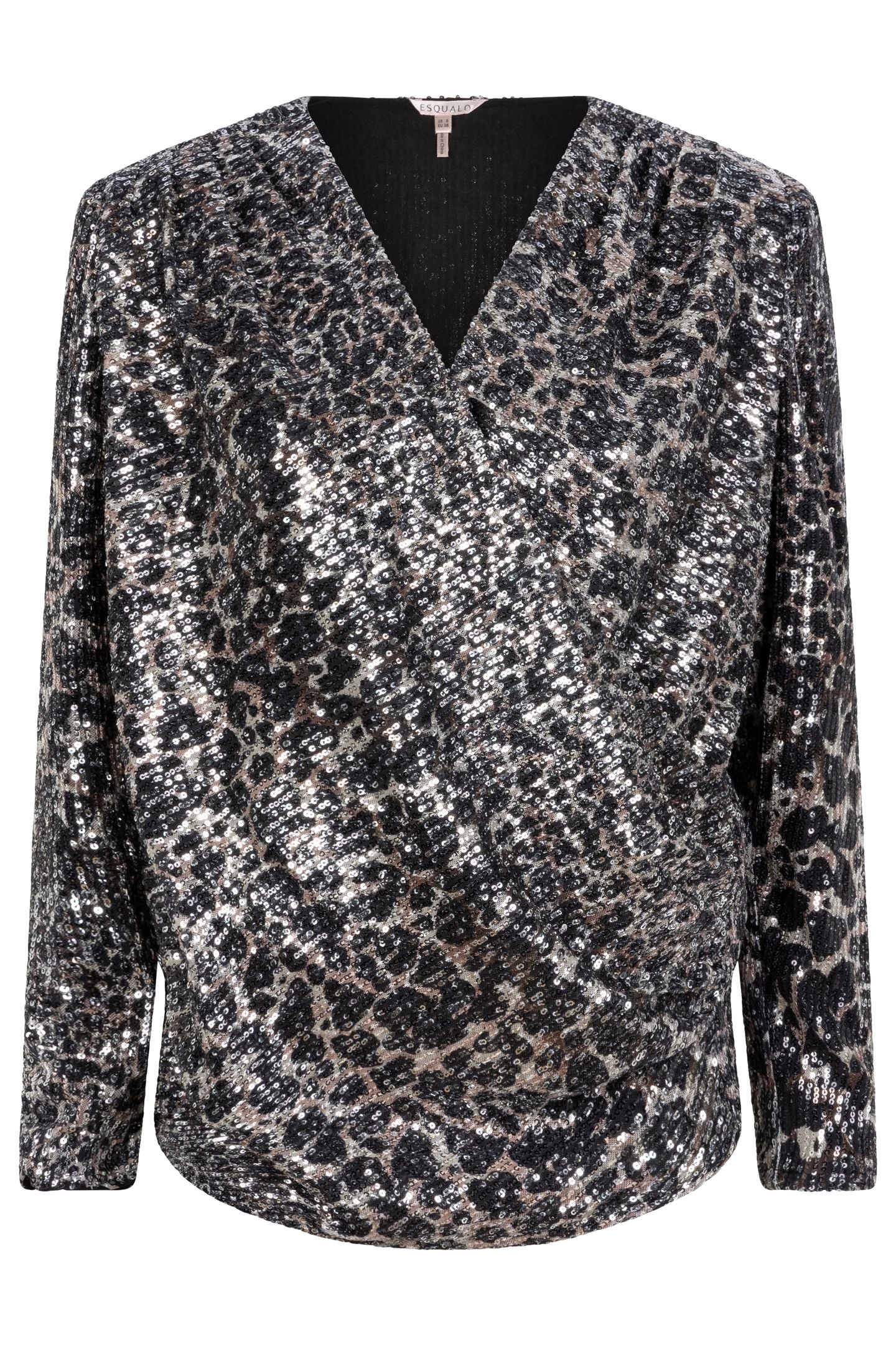 TOP SEQUINS SCATTERED ILLUSION PRINT 4