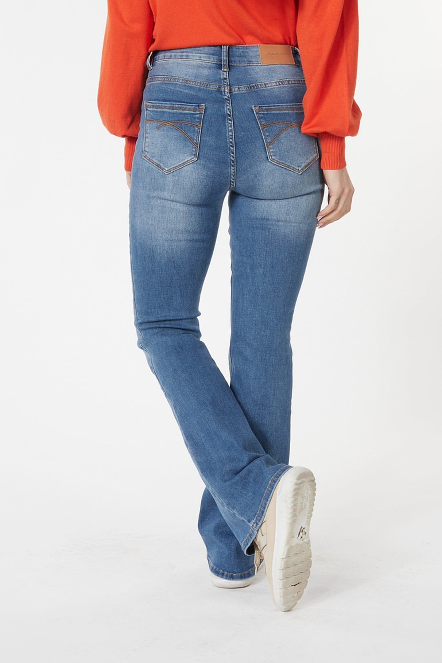 TROUSERS DENIM FLAIR BLUE 3