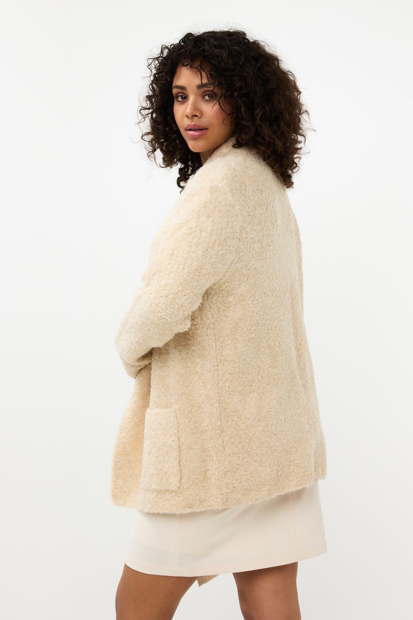 CARDIGAN BOUCLE BLUSH 5