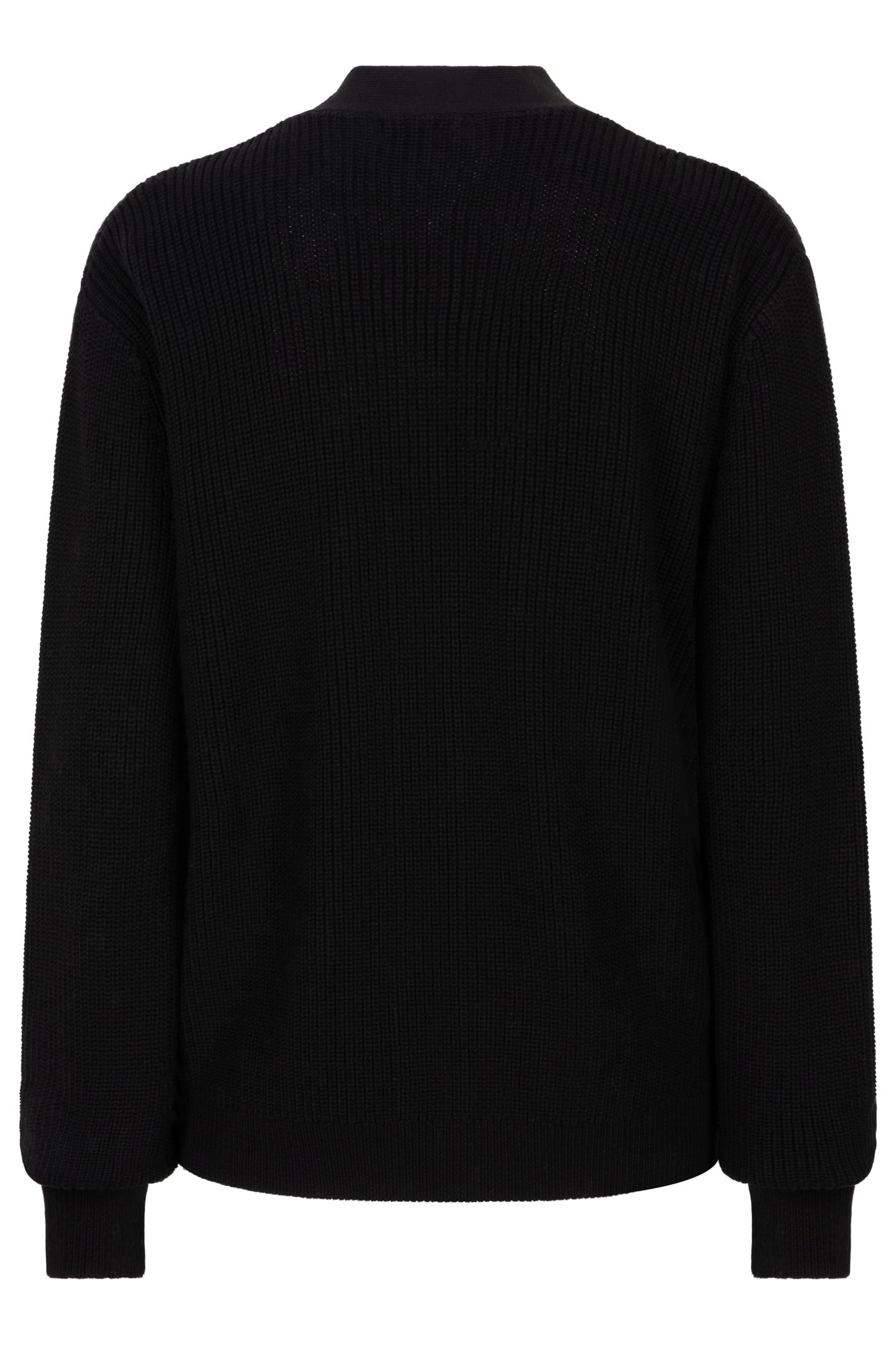 CARDIGAN V-NECK BUTTONED BLACK 6