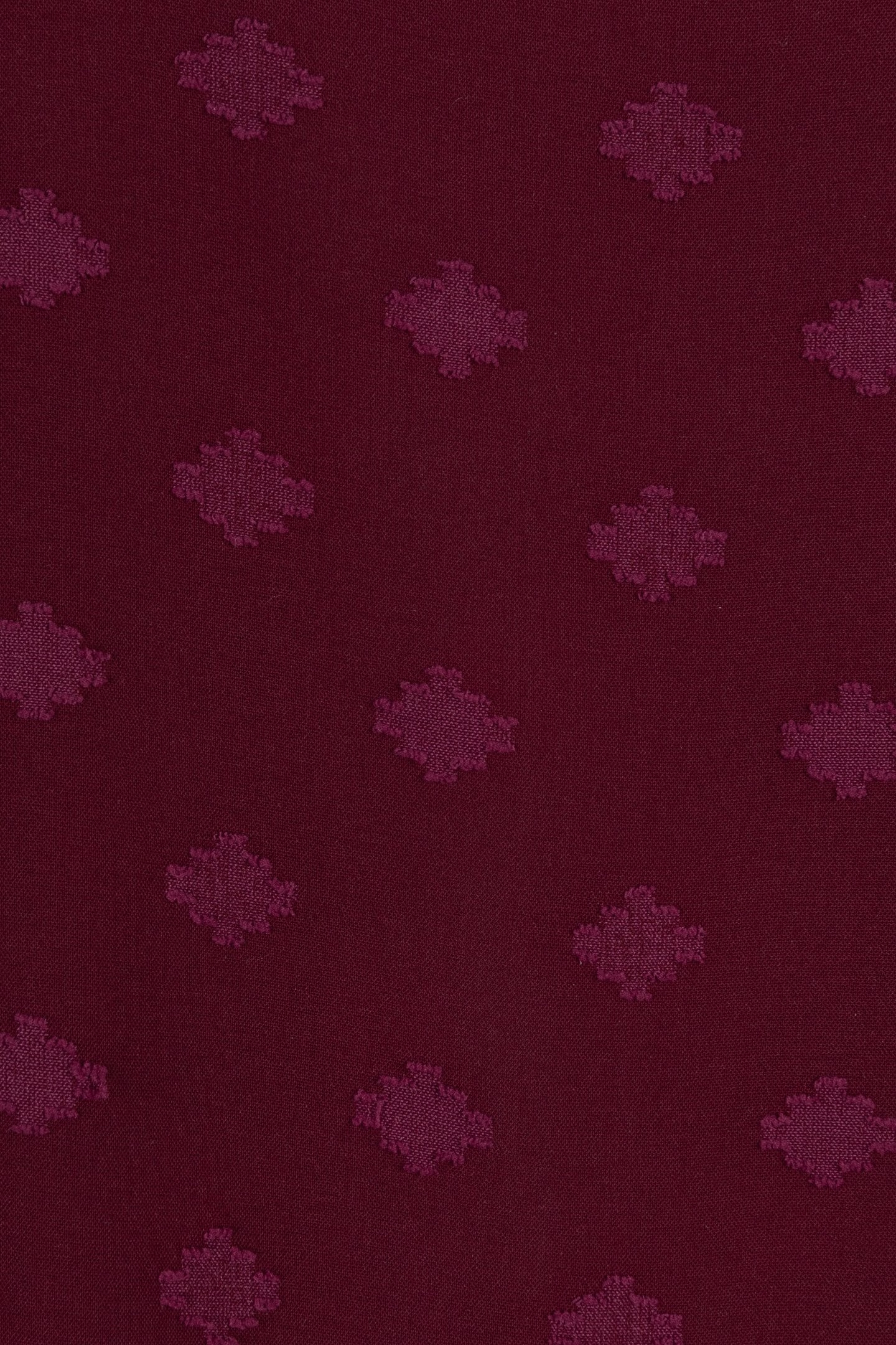 BLOUSE HIGH COLLAR PLUMETIS WINE RED 6