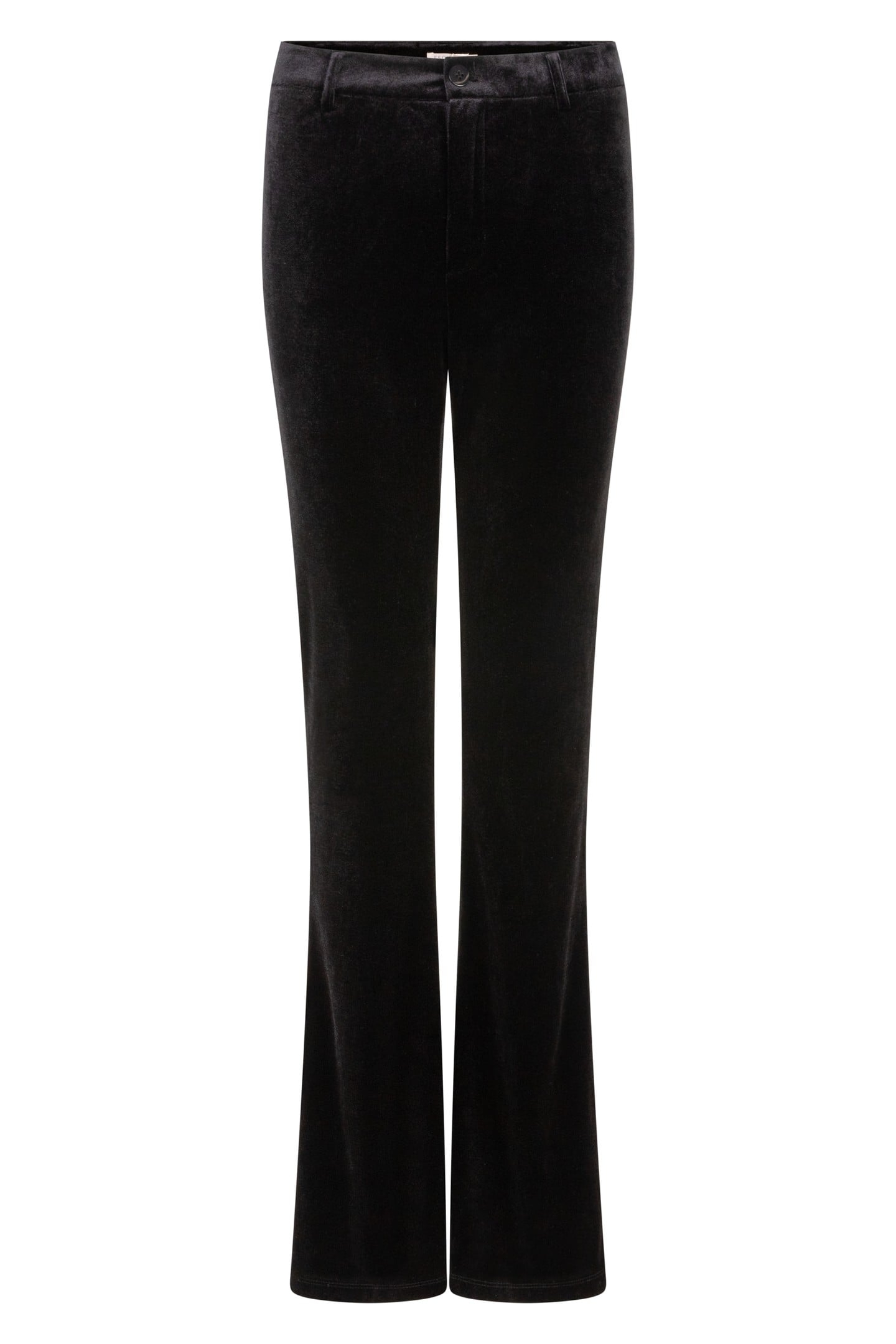 TROUSERS FLAIR VELOURS BLACK 4
