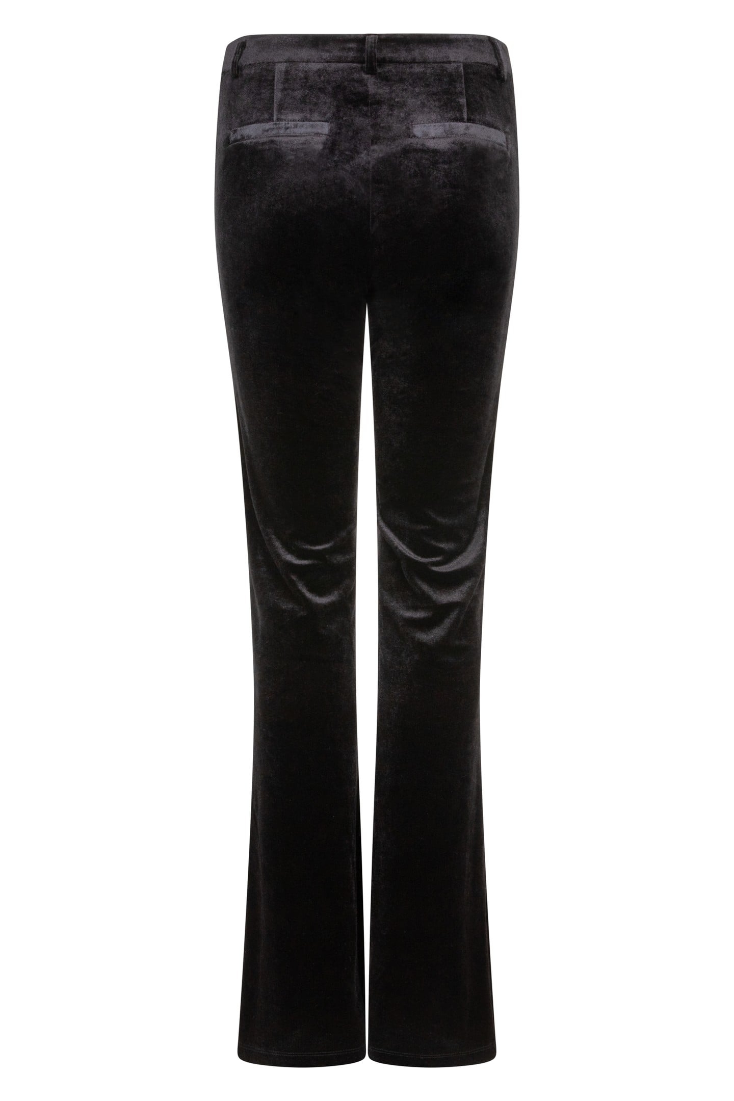 TROUSERS FLAIR VELOURS BLACK 5