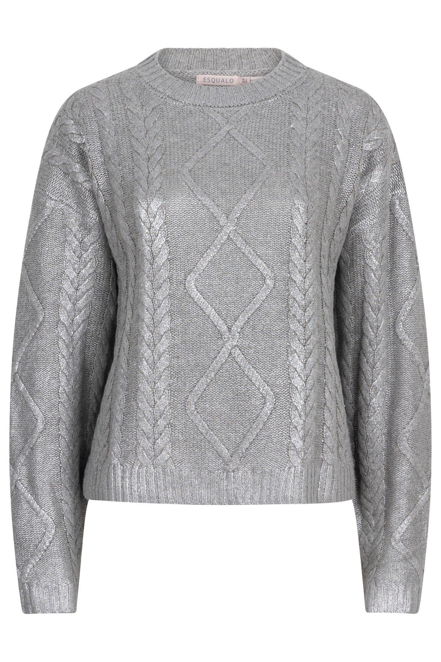 SWEATER CABLE FOIL SILVER 4