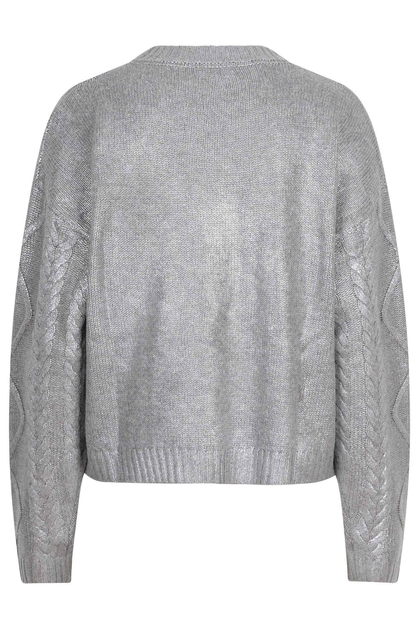 SWEATER CABLE FOIL SILVER 5