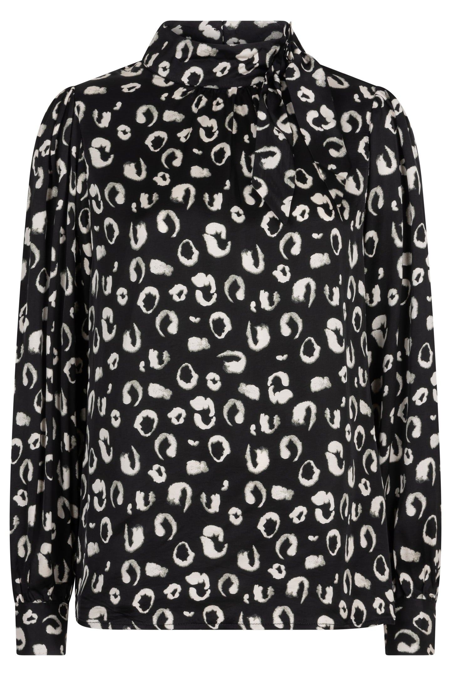 BLOUSE BOW WILDERNESS PRINT 3