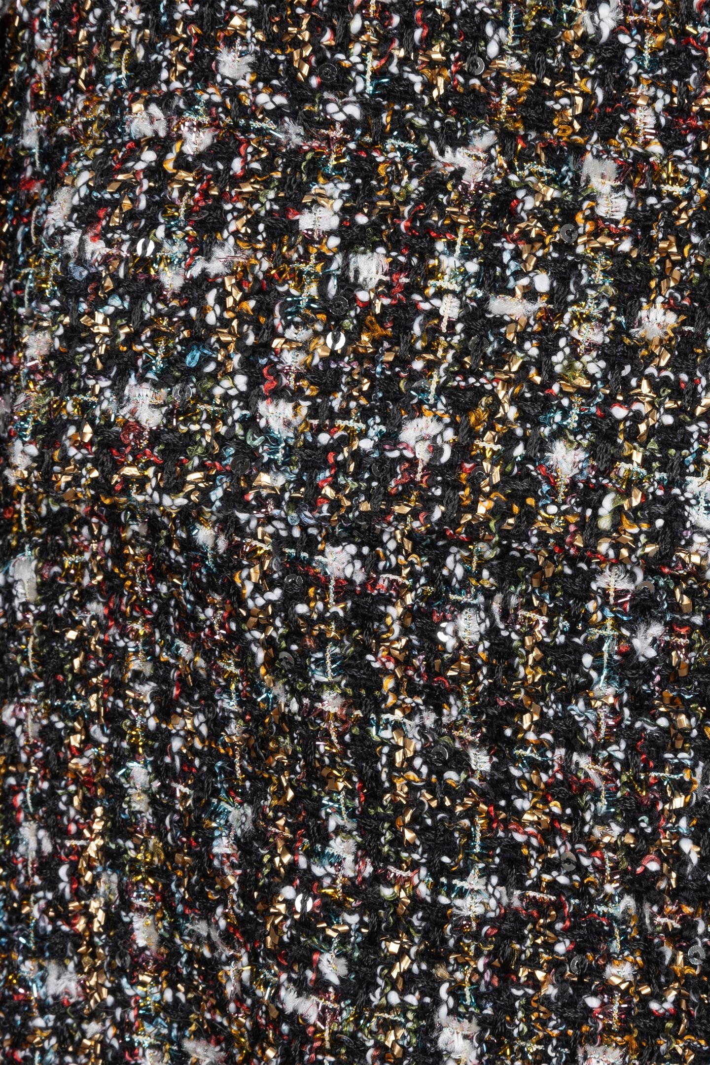 JACKET BOMBER TWEED BLACK 7