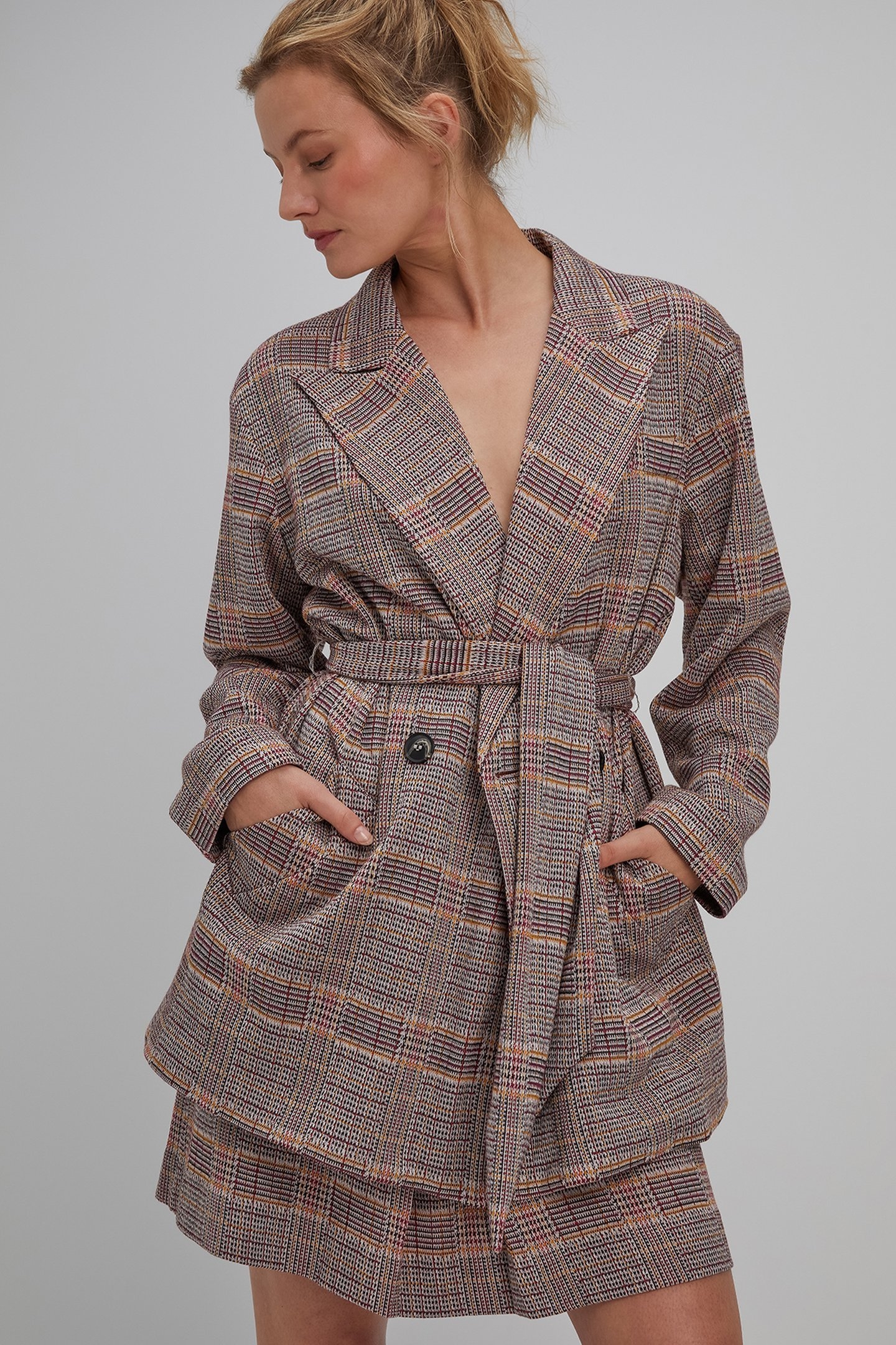 STORM BLAZER MULTI COLOUR DARK CHECK 1