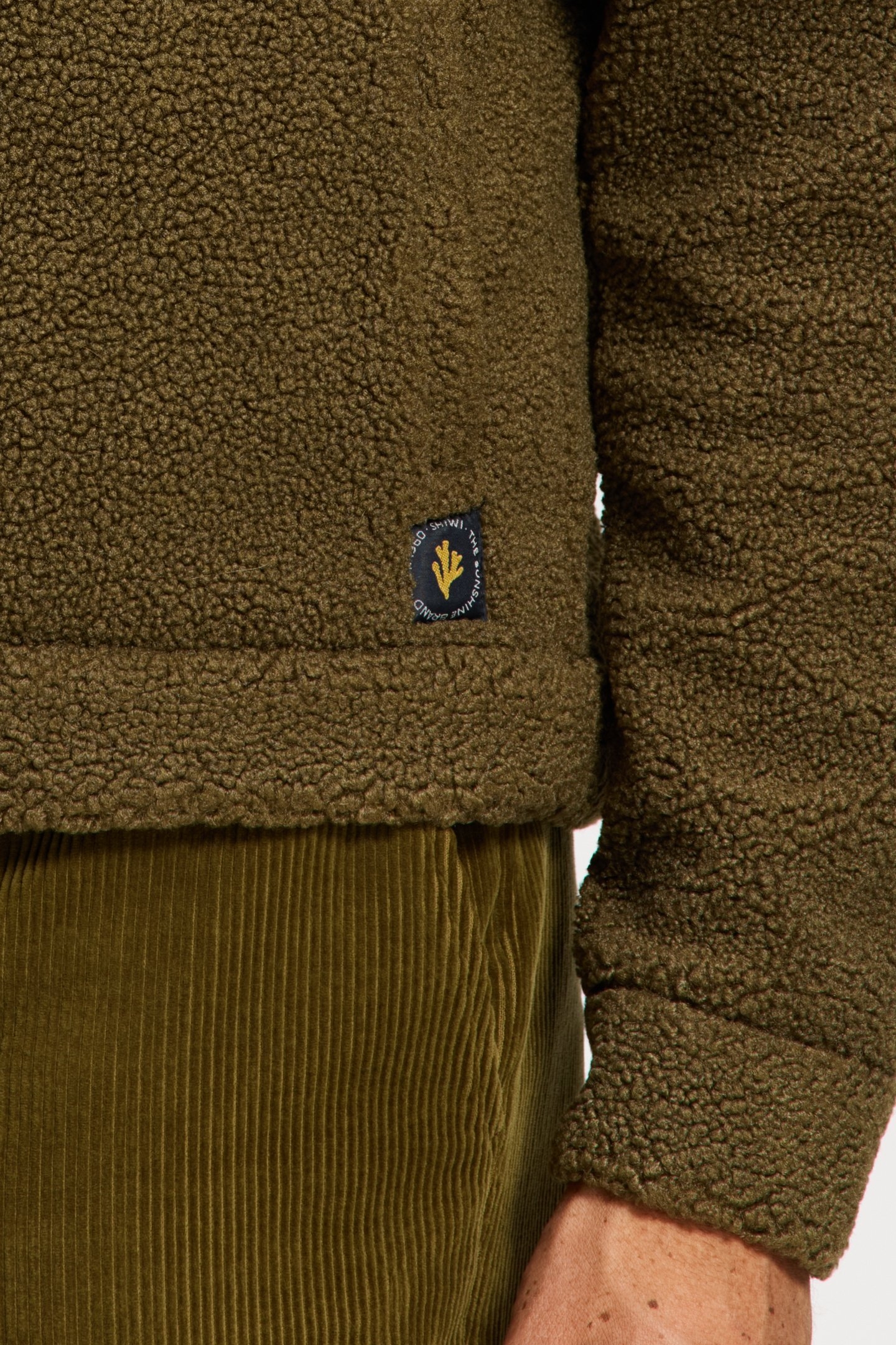 SYD TEDDY JACKET GREEN OLIVE 7