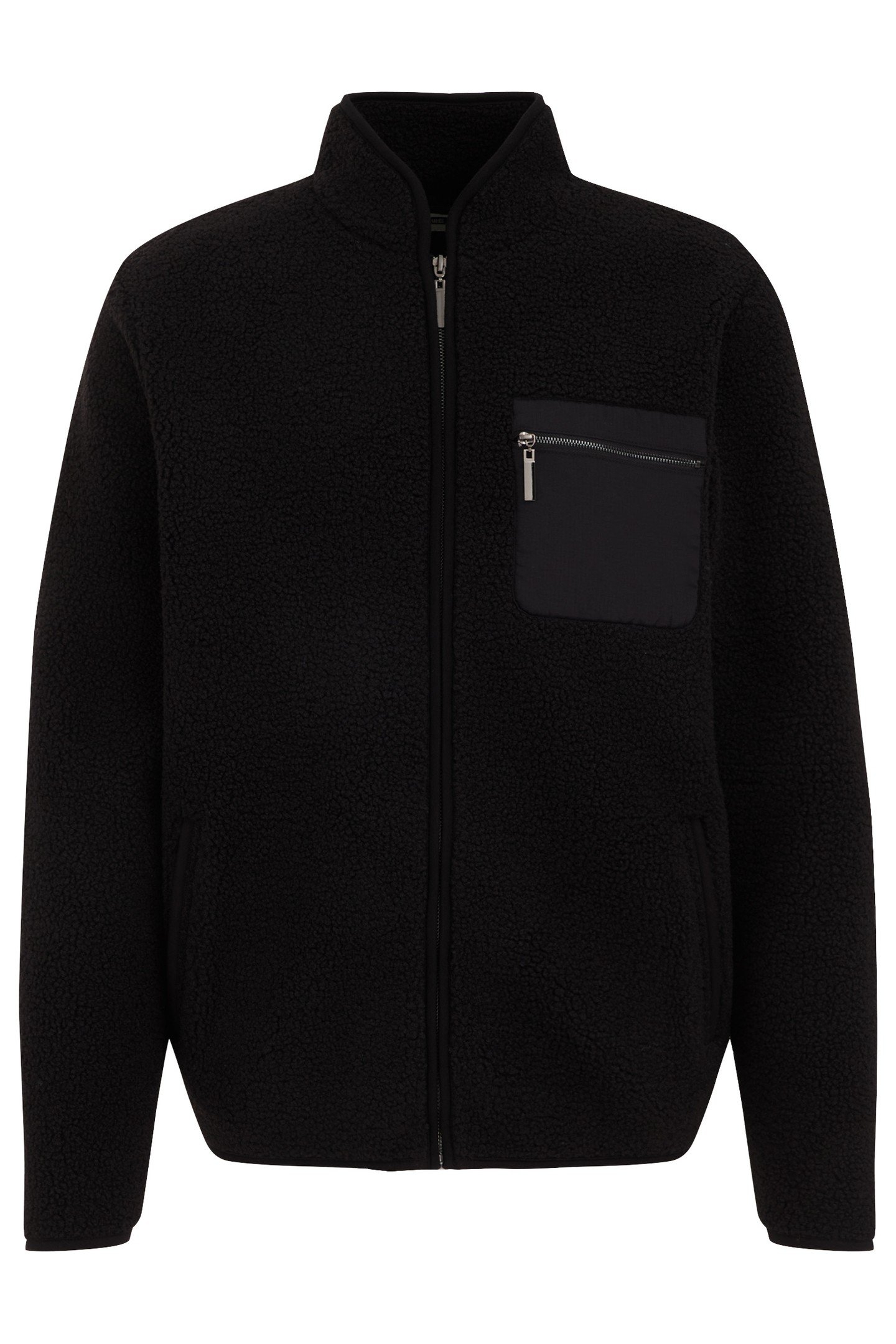 CARDIGAN WITH ZIPPER BLACK 7