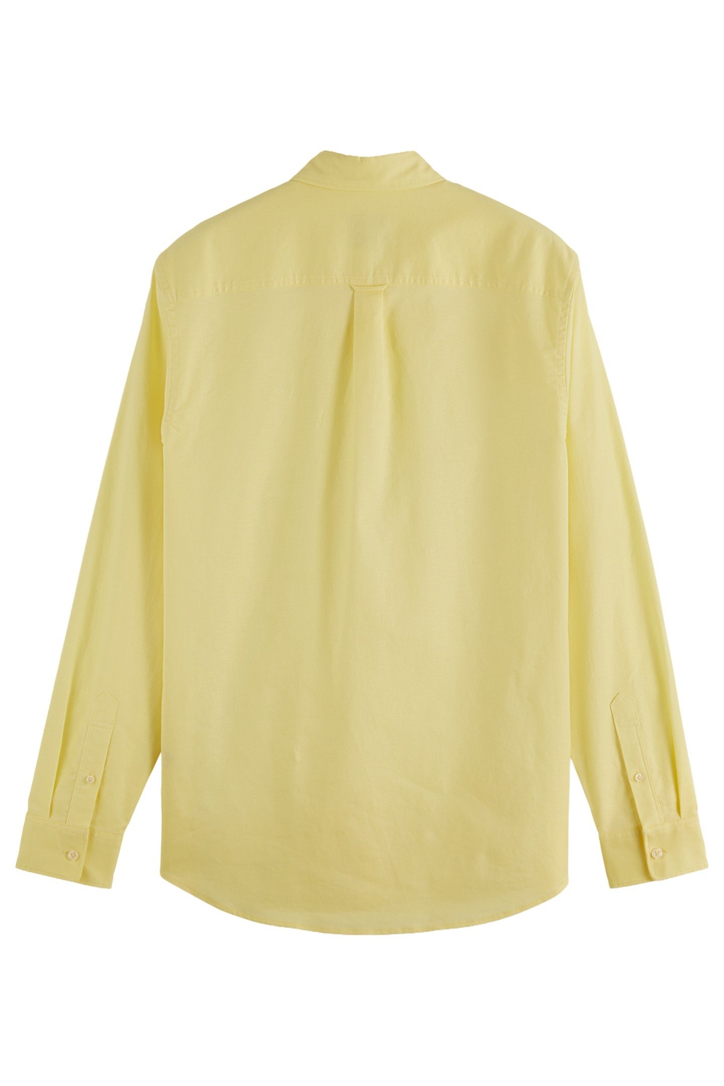 SEASONAL CORE - REGULAR FIT SOLID OXFORD SHIRT SORBET YELLOW 3