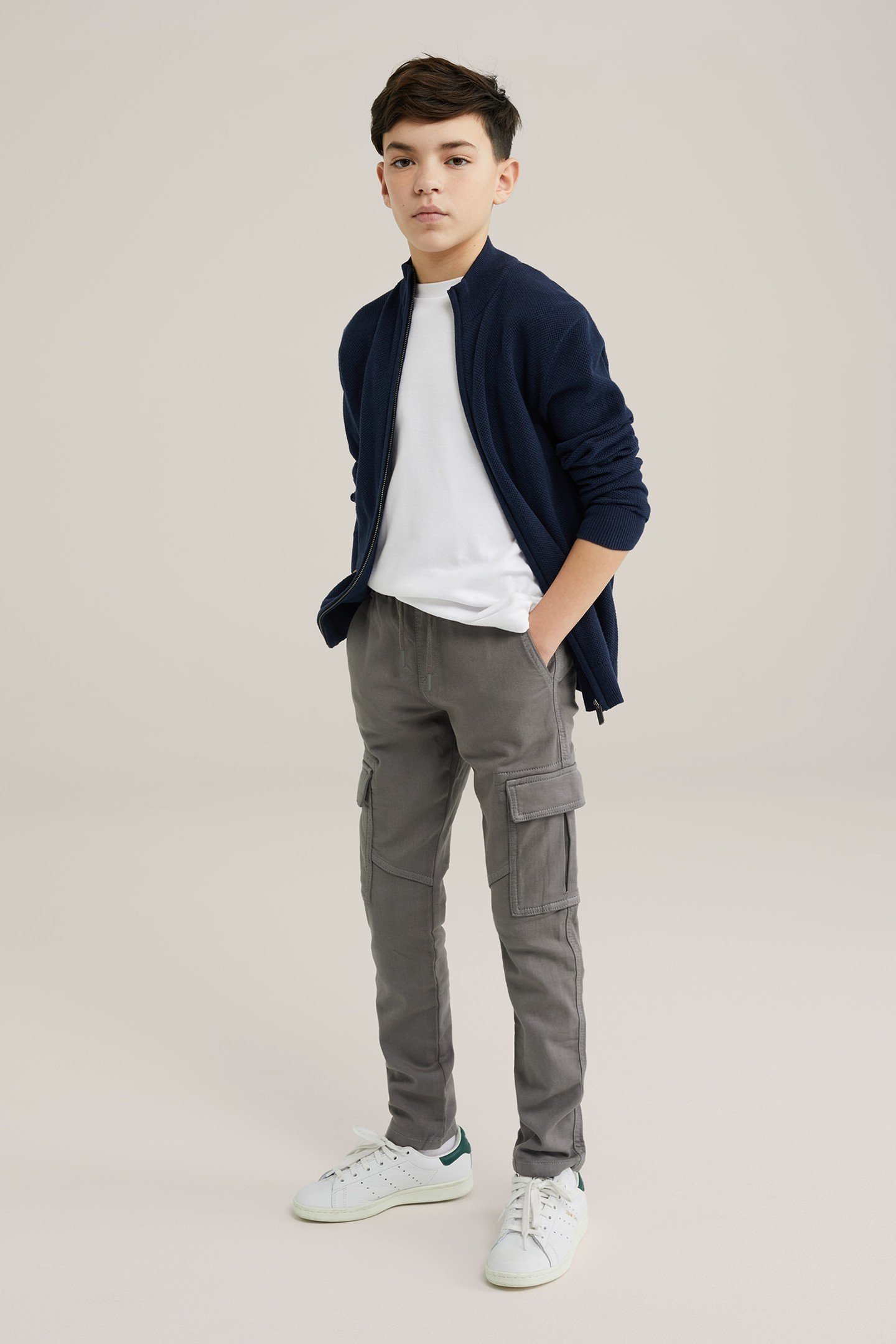 BOYS TROUSER GREY 4