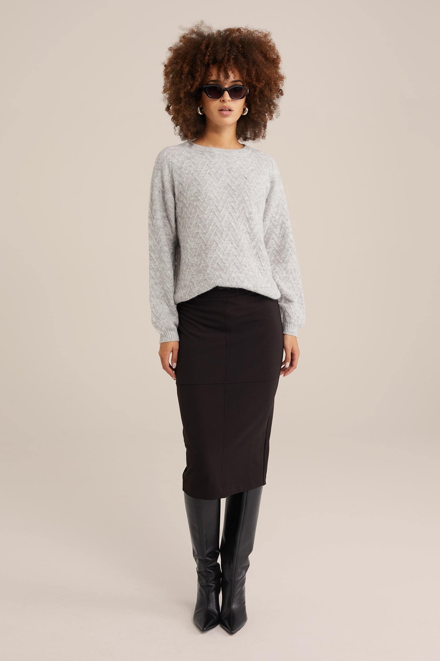 SKIRT PENCIL BLACK 4