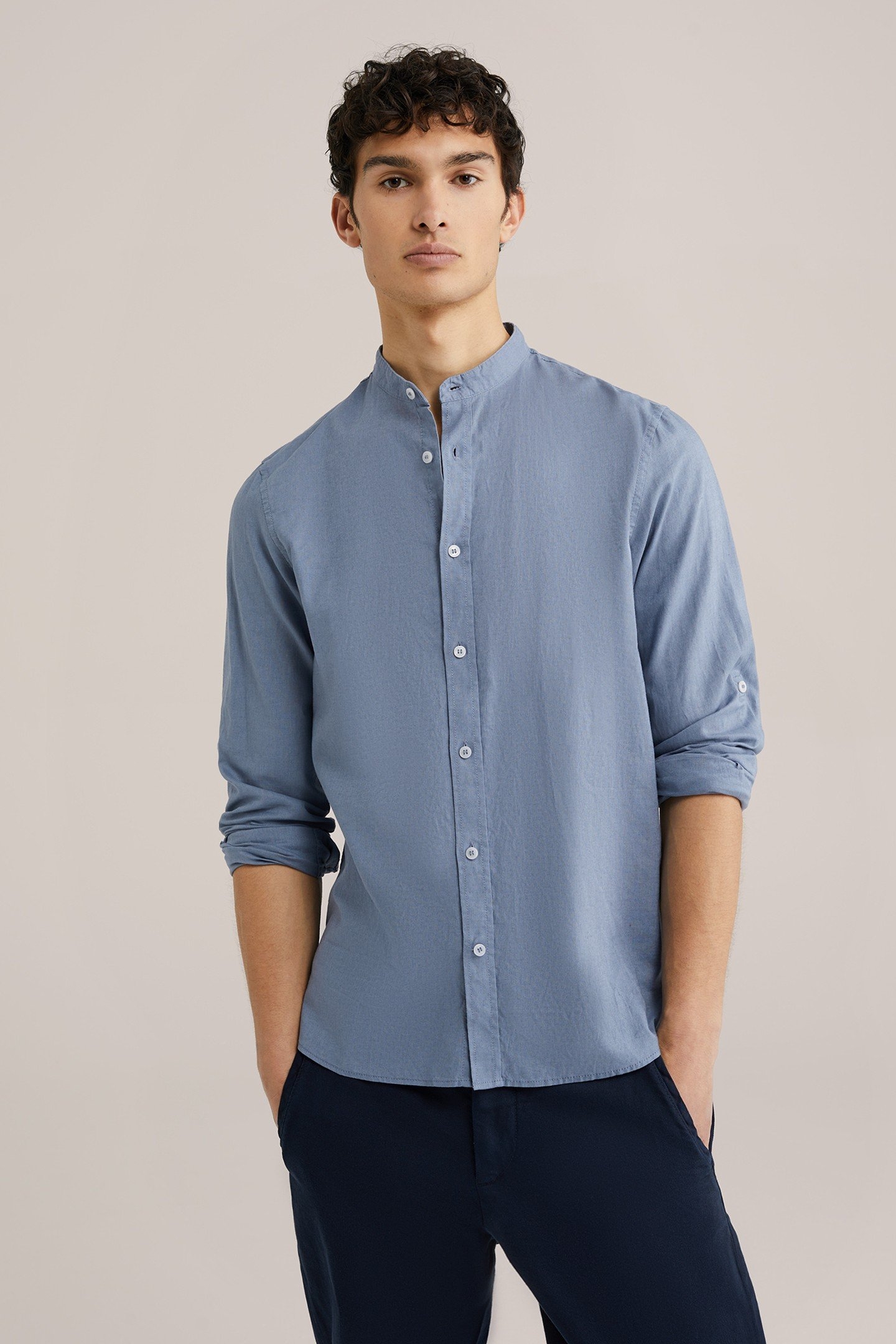 SHIRT GREYISH BLUE 2