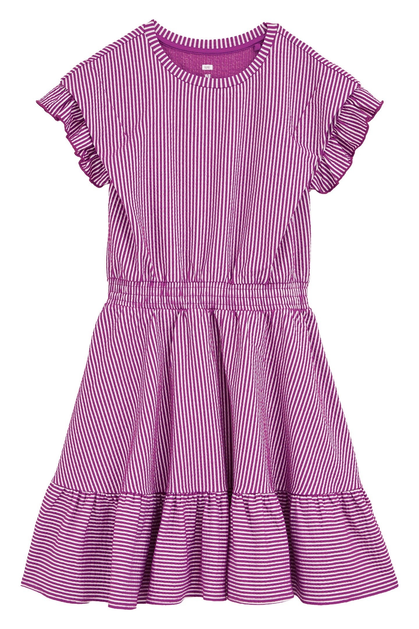 GIRLS DRESS MID LENGTH PURPLE 4