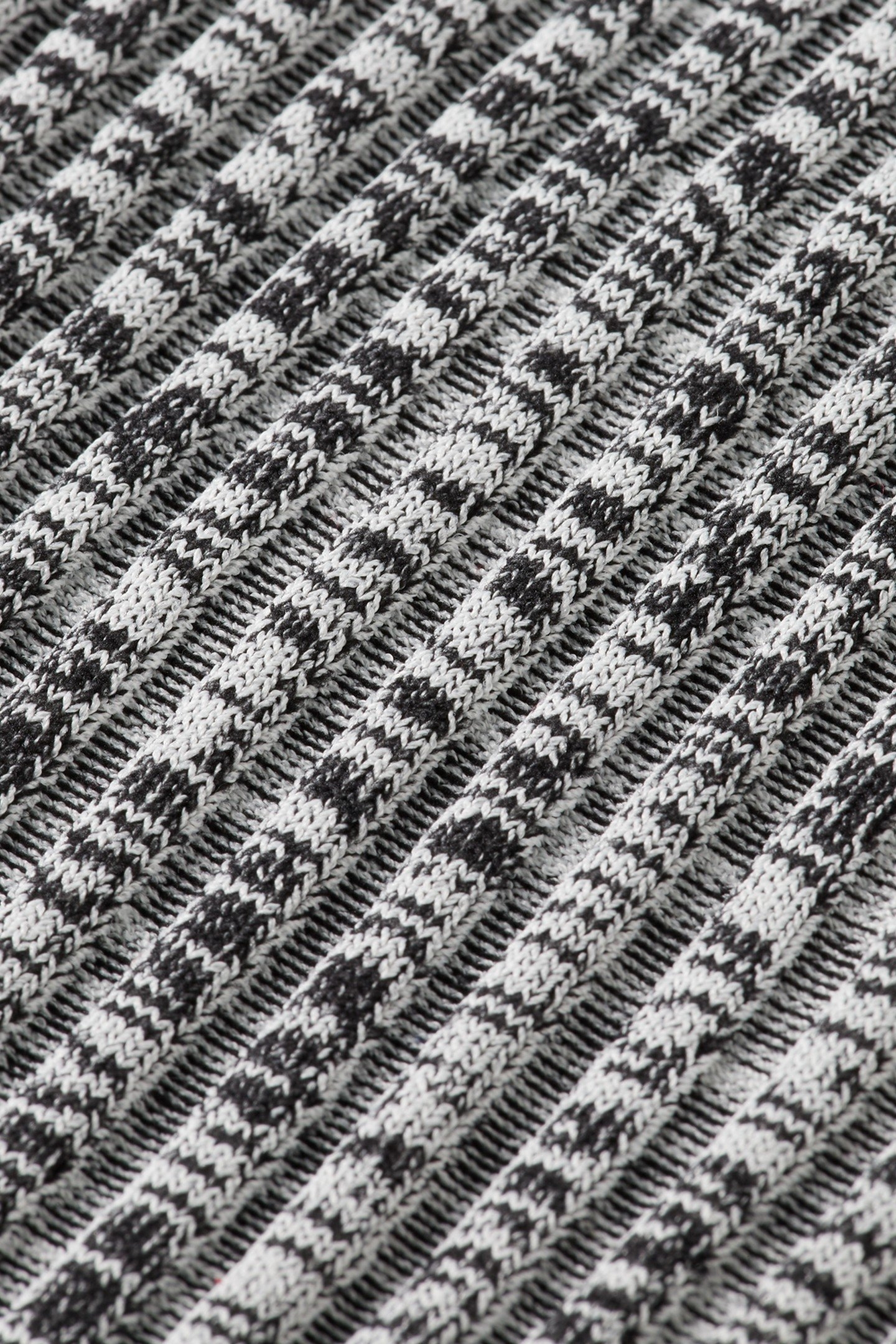 MAXI RIBBED KNITTED SKIRT BLACK 2