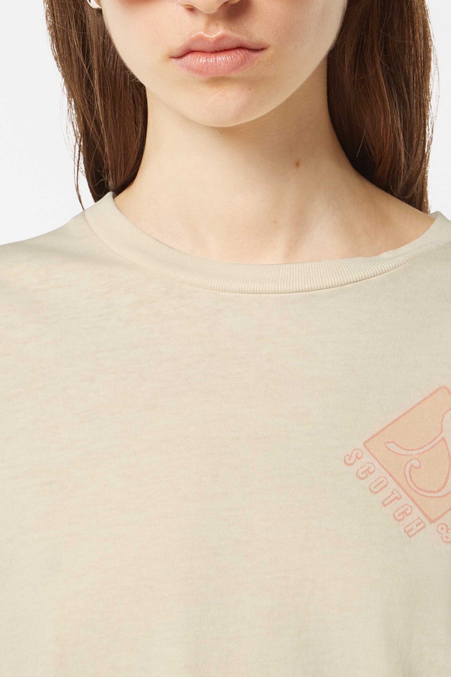 FRONT BACK ARTWORK GARMENT DYE LOOSE FIT T-SHIRT SOFT ICE 2