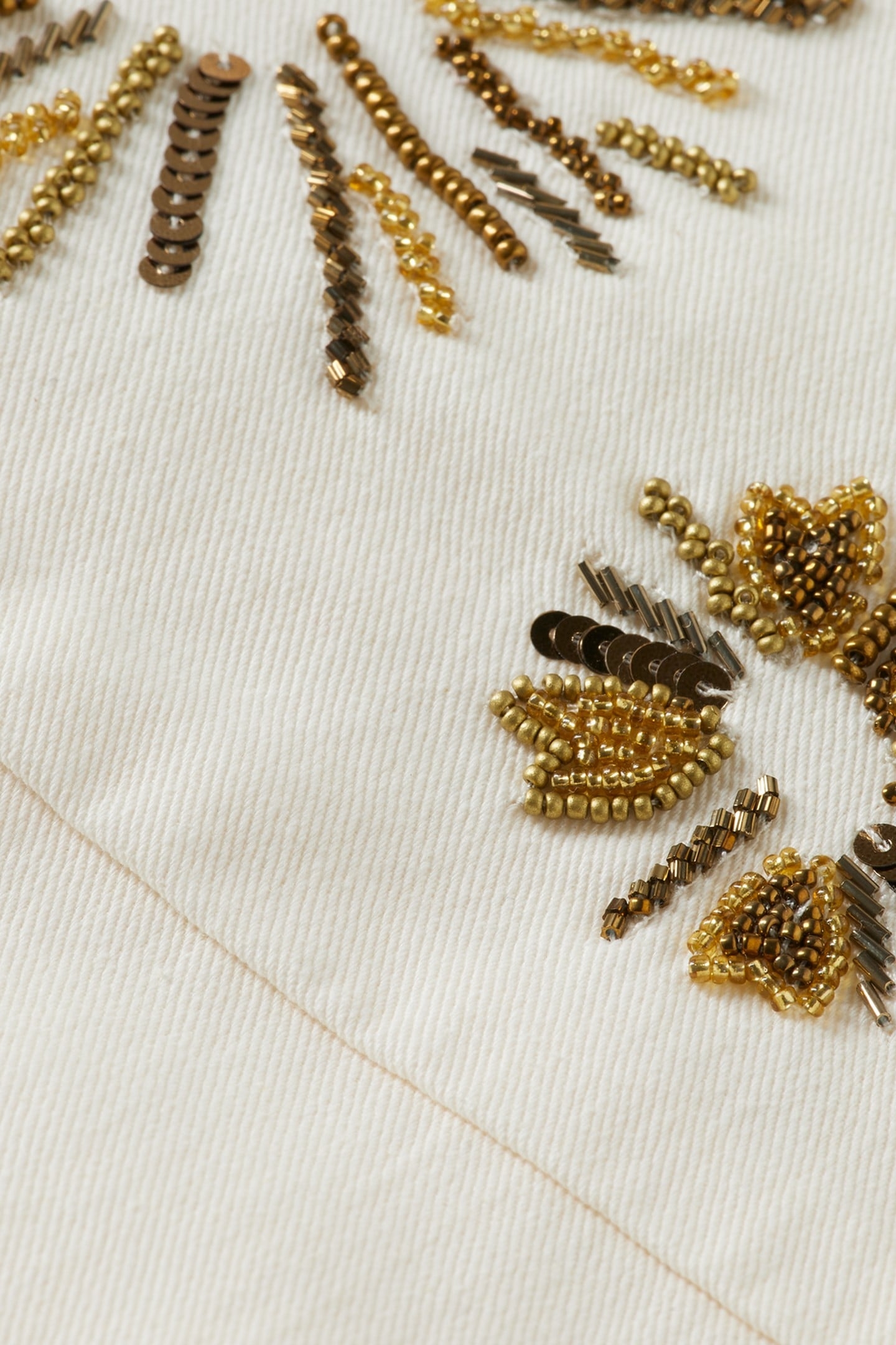 EMBELLISHED BELTED COTTON TRUCKER JACKET SOFT ICE 6