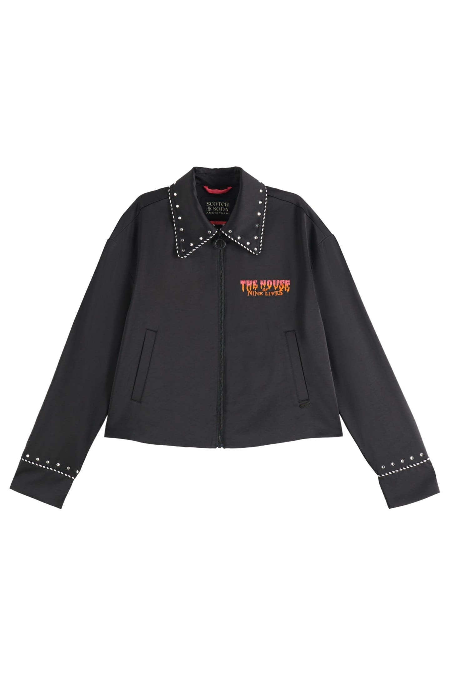 SOUVENIR EMBROIDERY JACKET BLACK 4